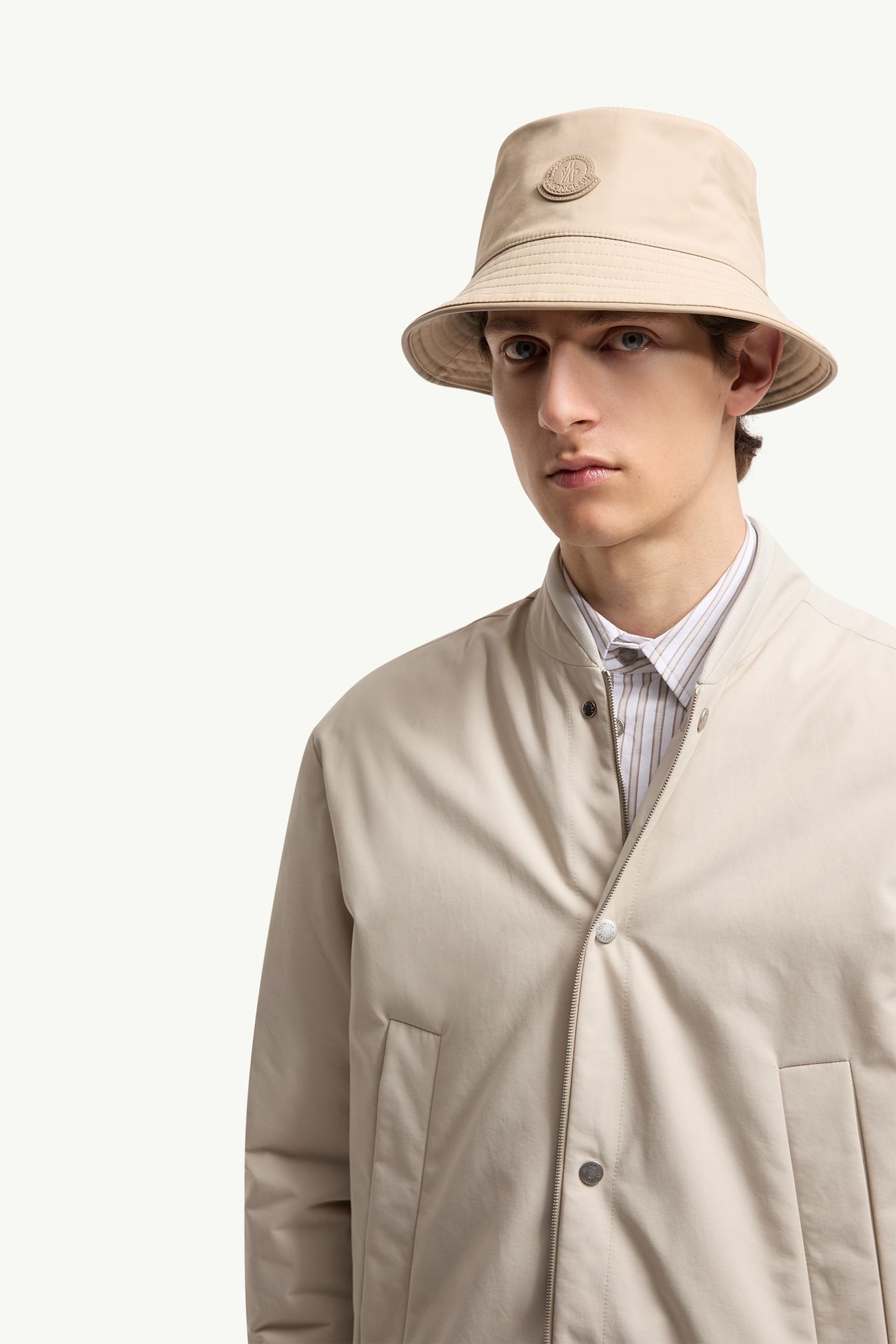 Tafoni Reversible Down Bomber Jacket Men Light Beige Moncler 7