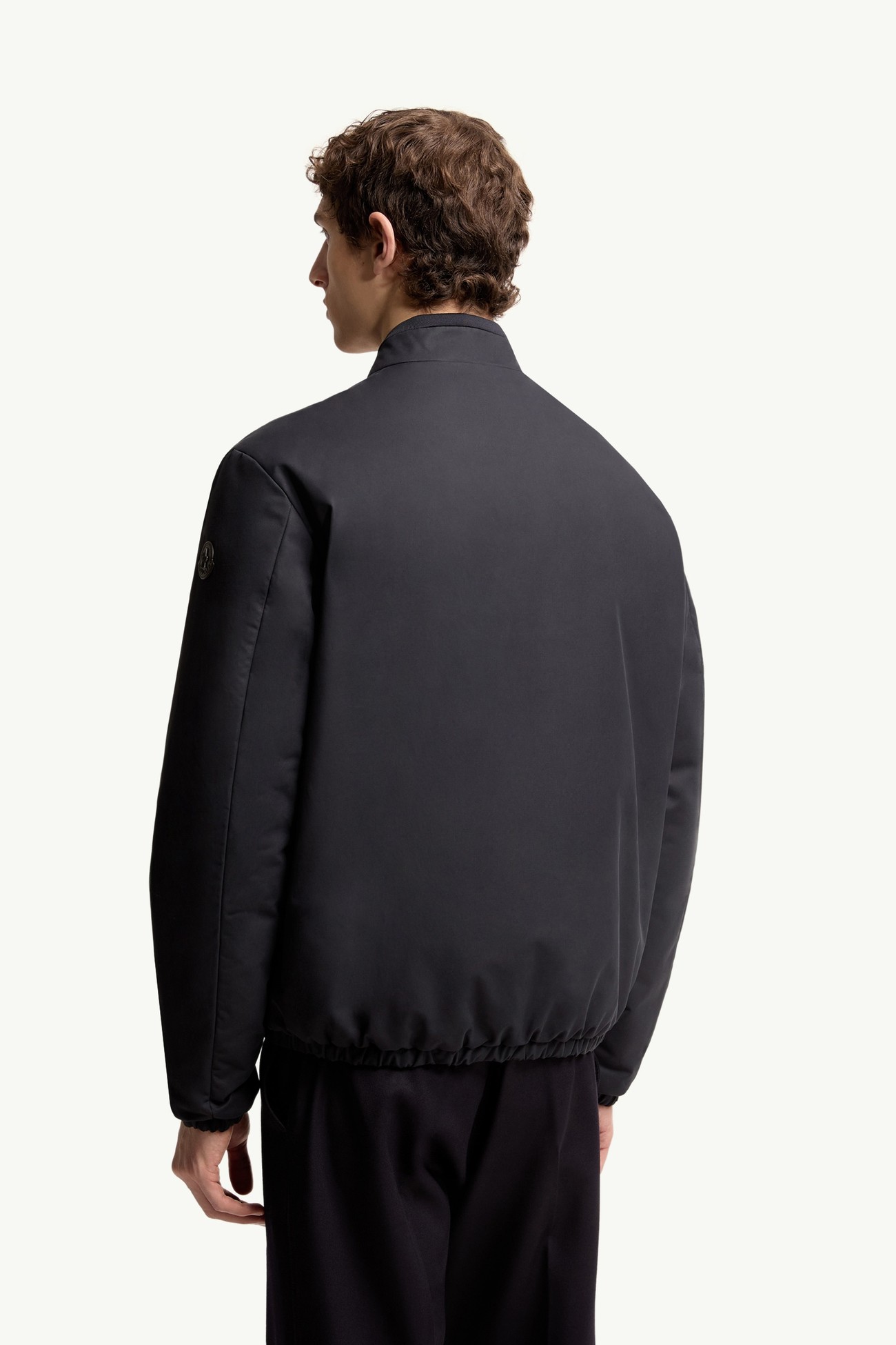 Tafoni Reversible Down Bomber Jacket Men Navy Blue Moncler 4