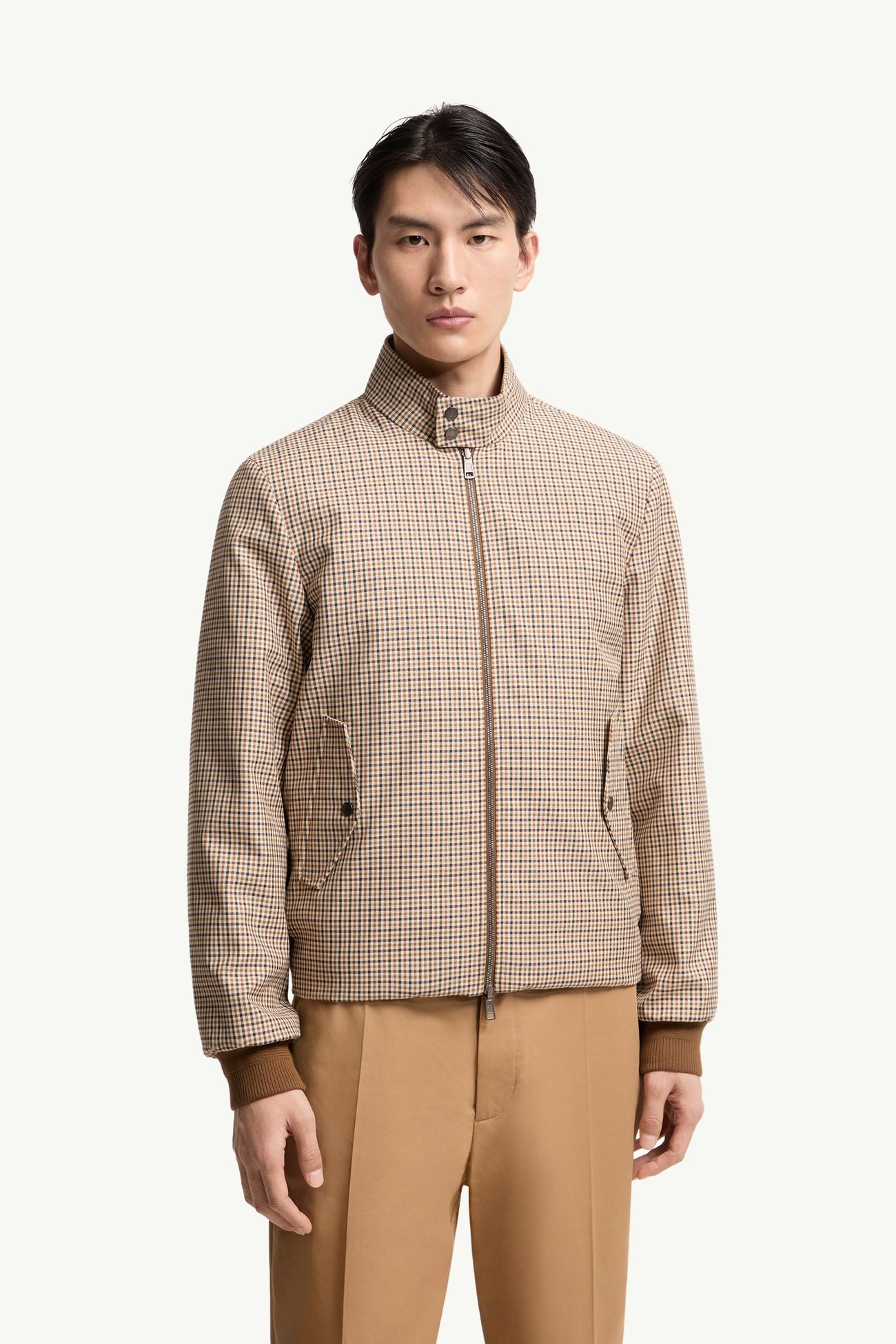 Almogordo ショートダウンジャケット メンズ ベージュ Moncler 3