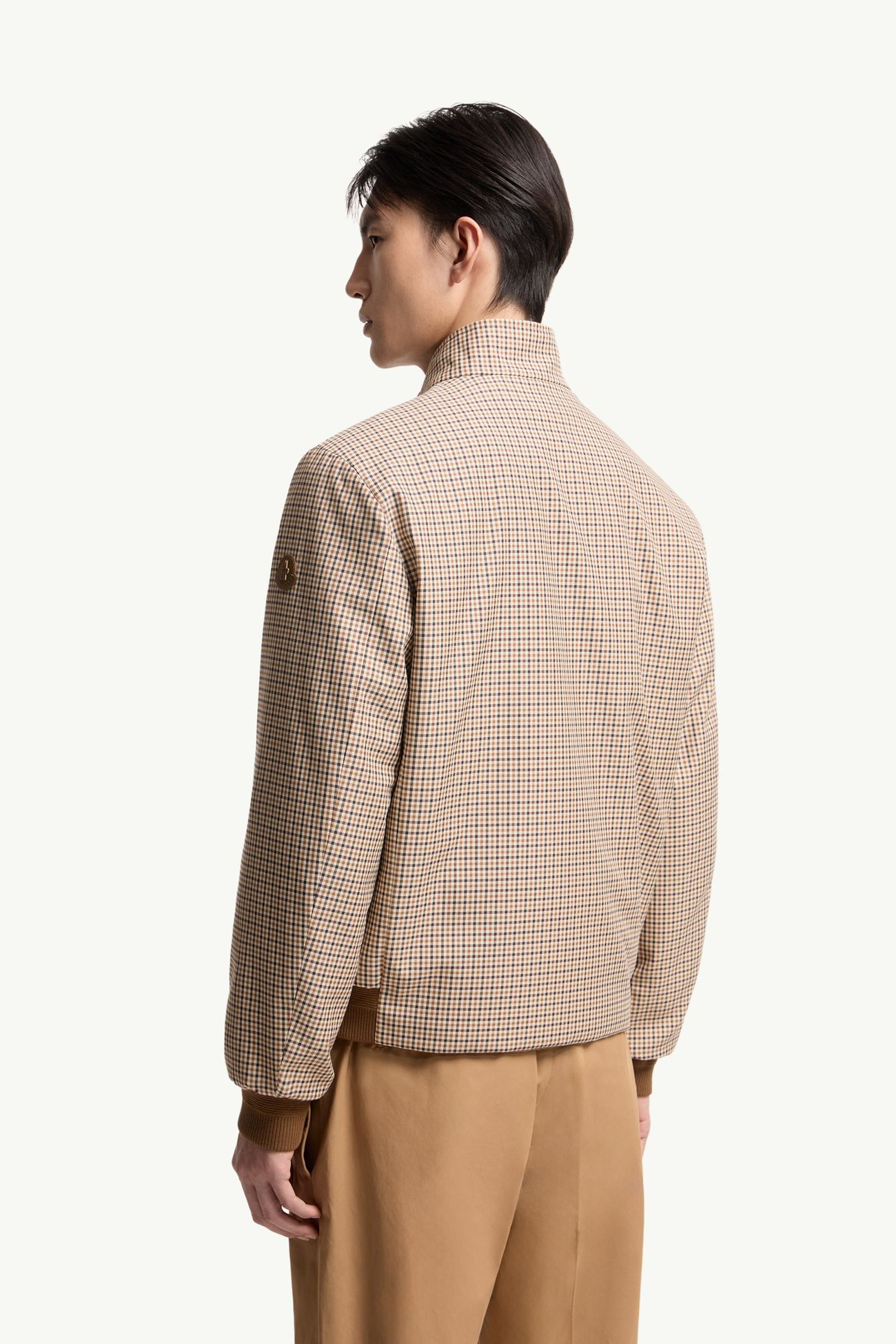 Almogordo Reversible Short Down Jacket Men Beige Moncler 4