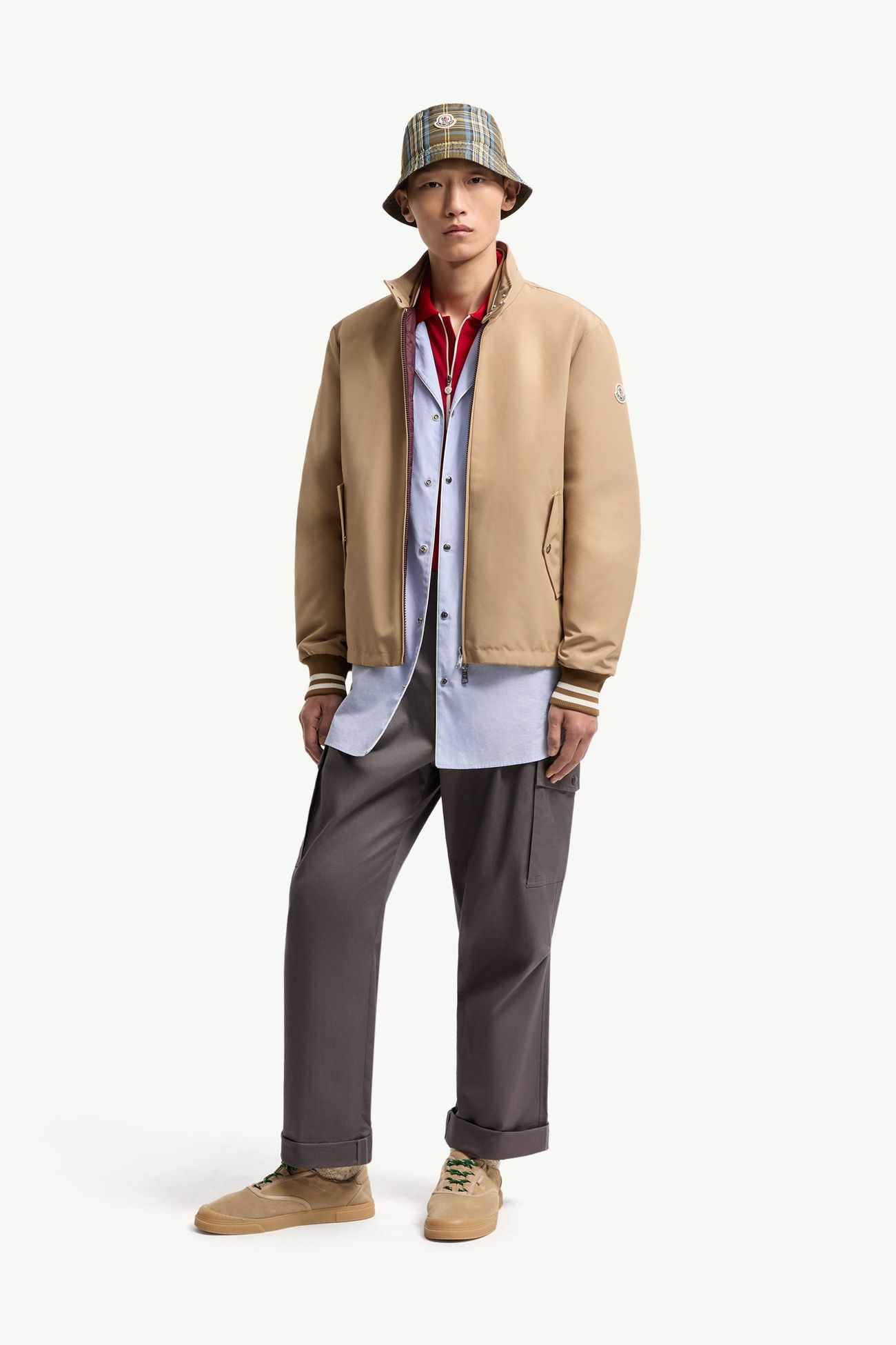 Prieure雙面羽絨飛行員外套 男士 米色 Moncler 0