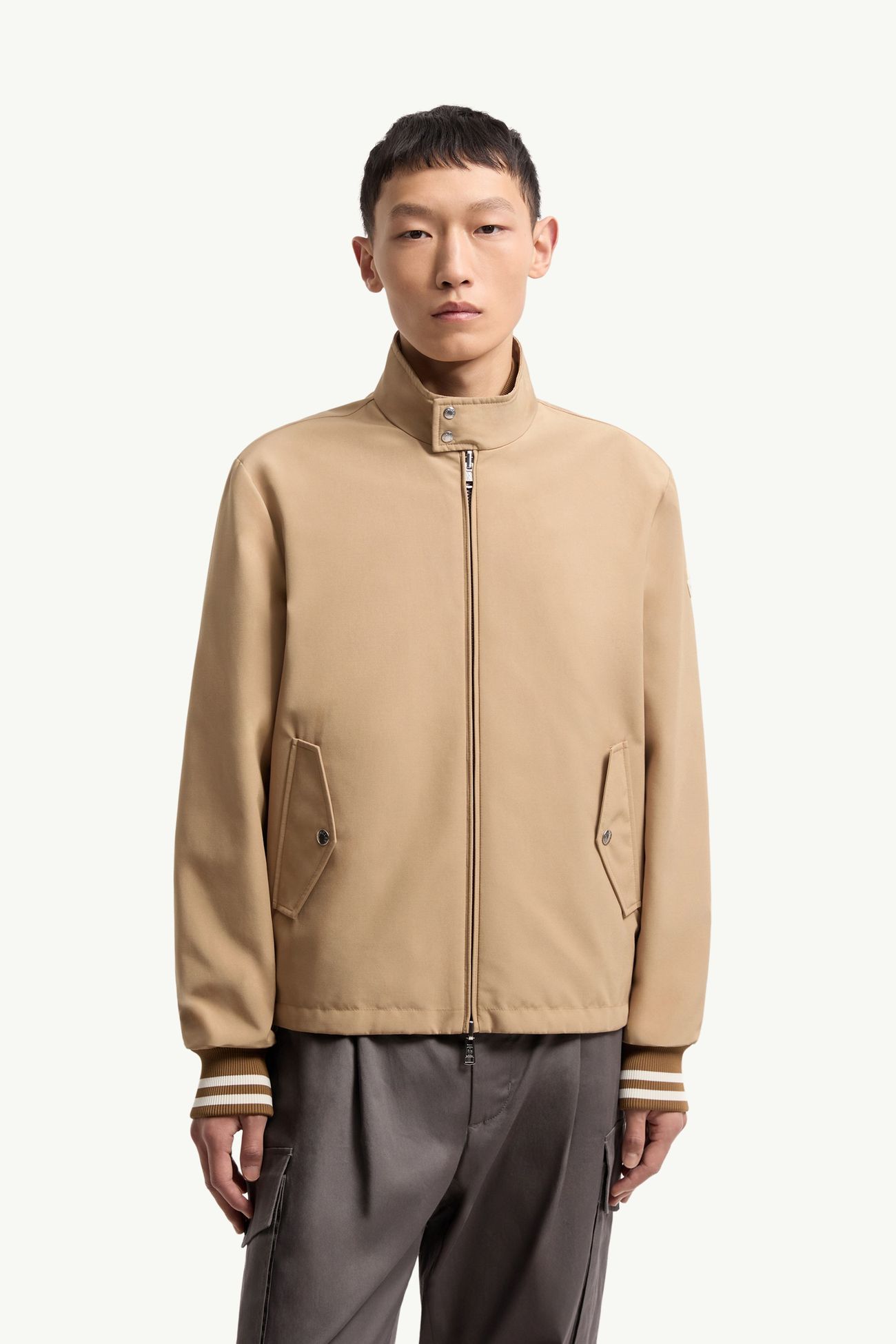 Prieure男士双面羽绒飞行员夹克外套 男士 米色 Moncler 3