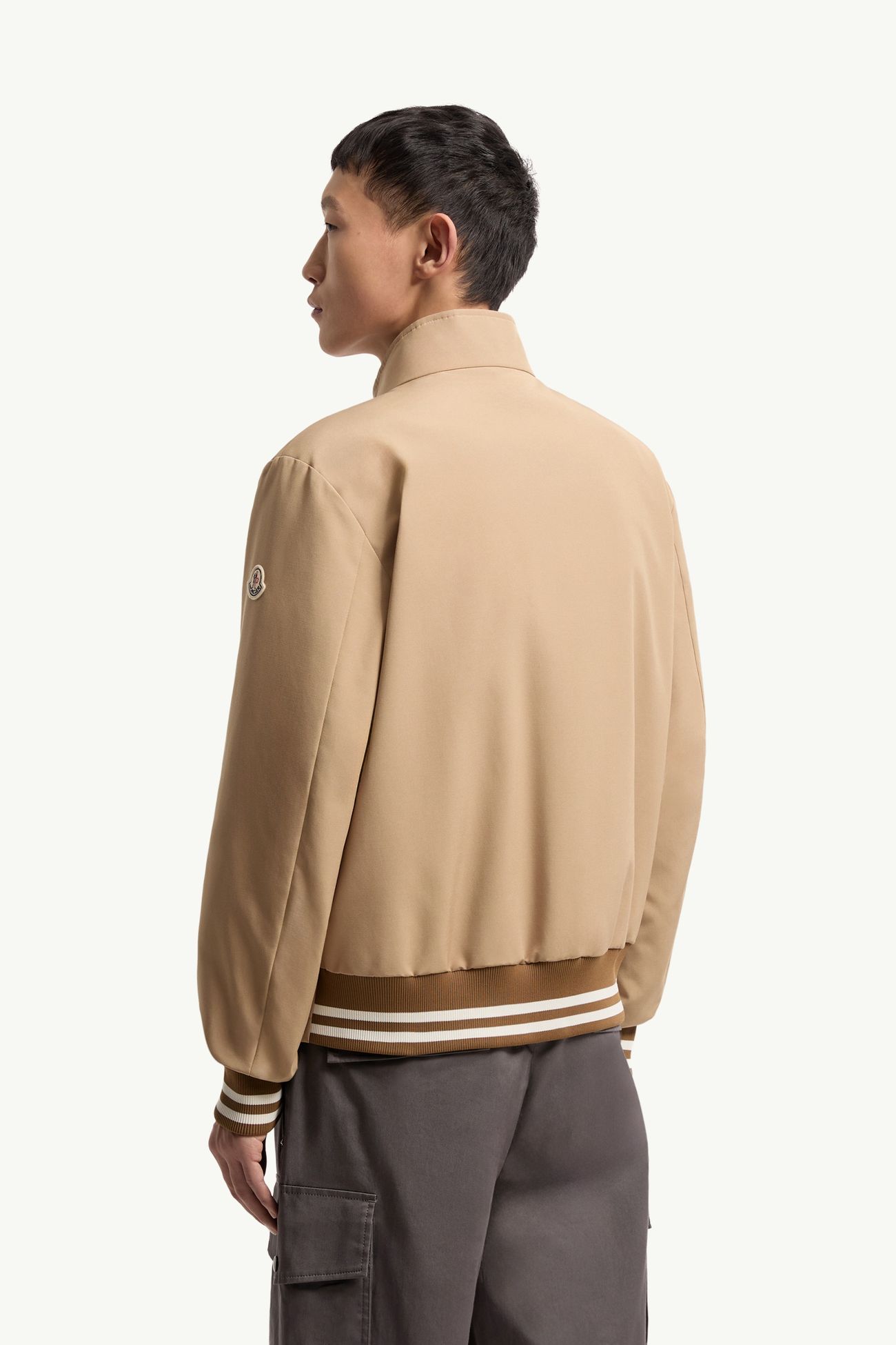 Prieure男士双面羽绒飞行员夹克外套 男士 米色 Moncler 4