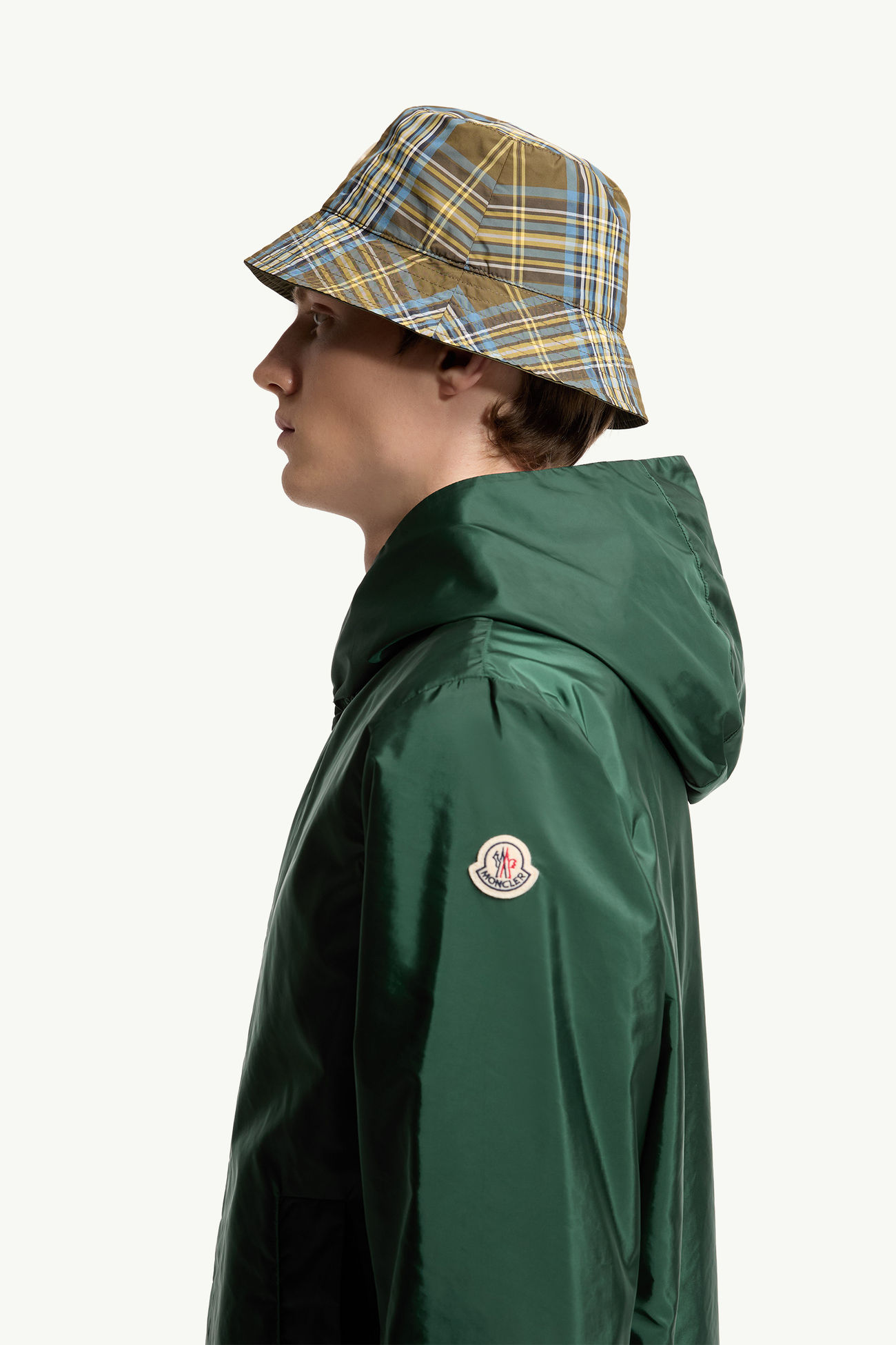 Grandans男士风衣夹克外套 男士 翡翠绿 Moncler 1