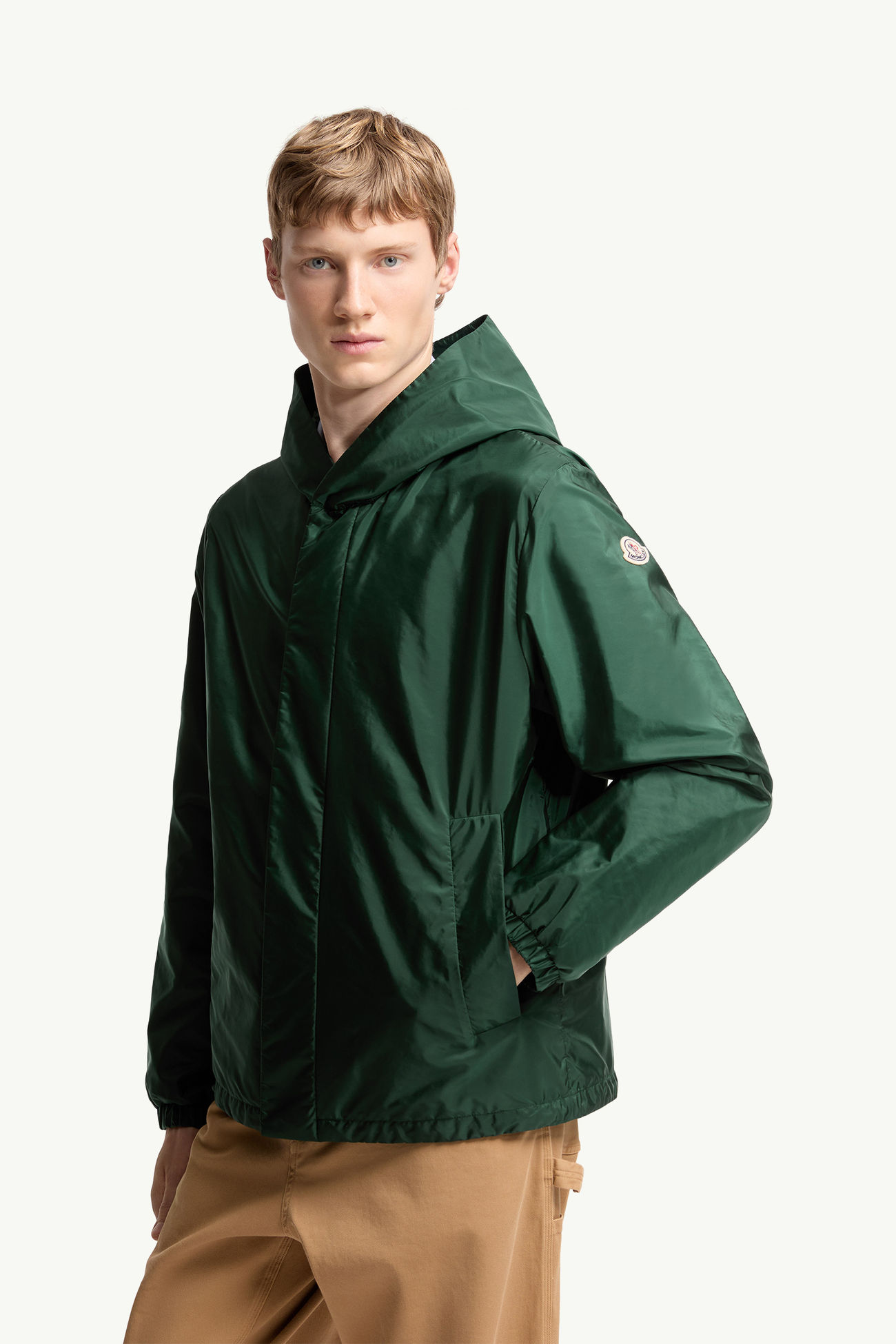 Grandans連帽風褸 男士 翡翠綠色 Moncler 3