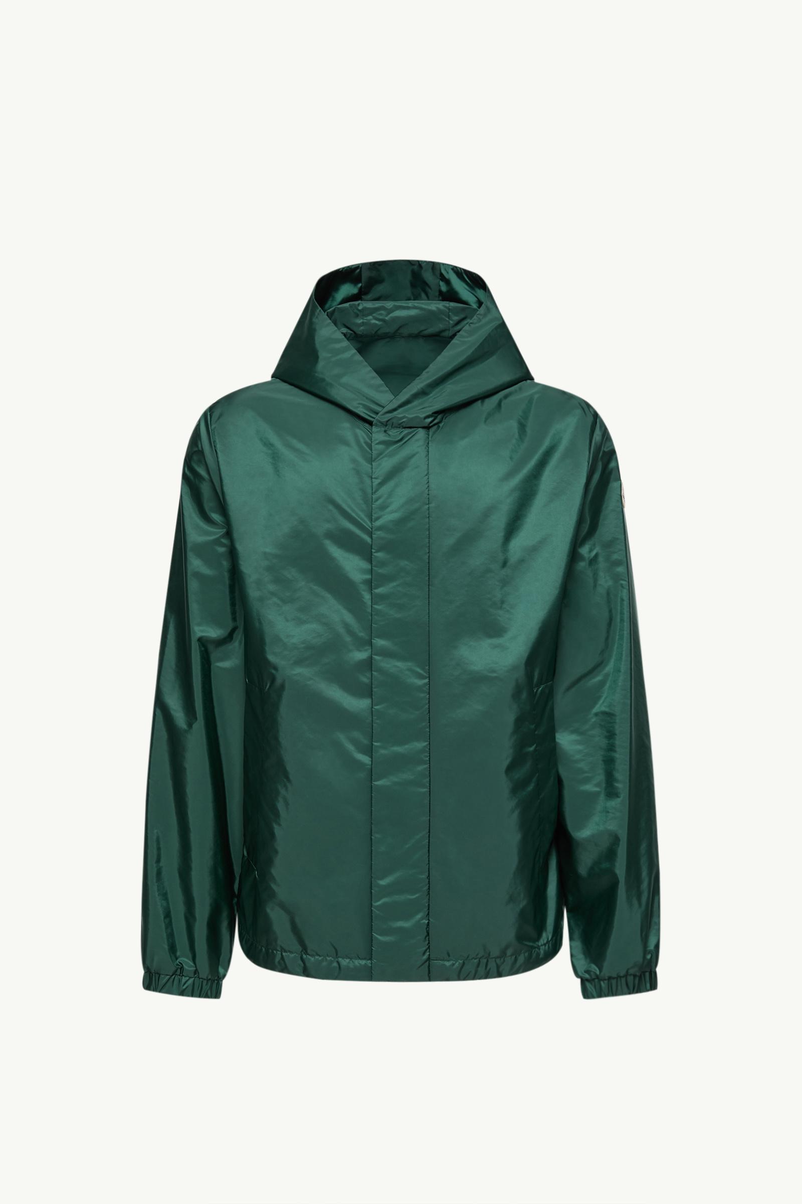 Emerald Green Grandans Hooded Jacket - Windbreakers & Raincoats