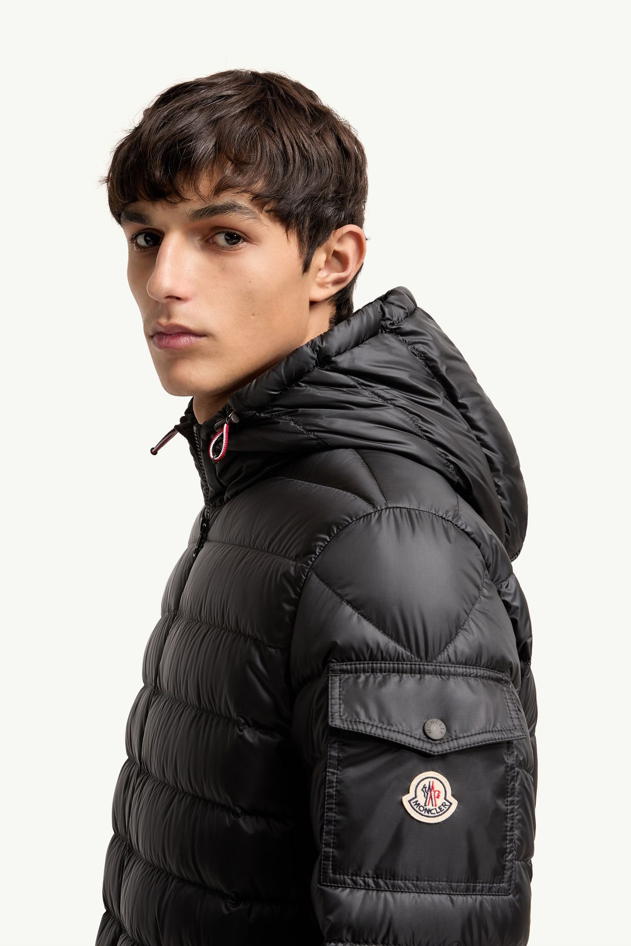 Oahu男士连帽羽绒派克大衣 男士 黑色 Moncler 1