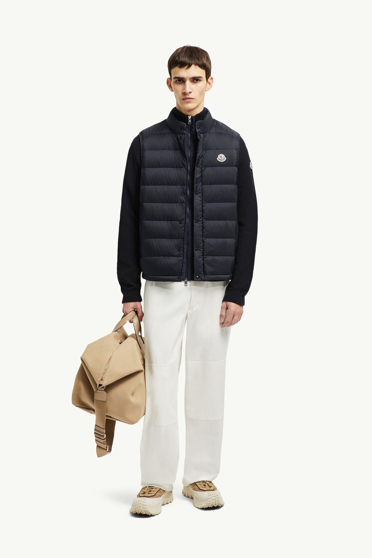 Barthe男士羽绒马甲 男士 海军蓝色 Moncler 0