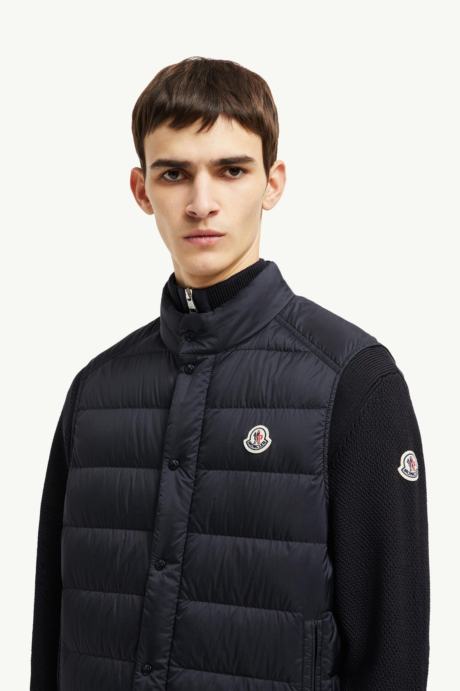 Navy Blue Barthe Down Vest - test for test | Moncler US