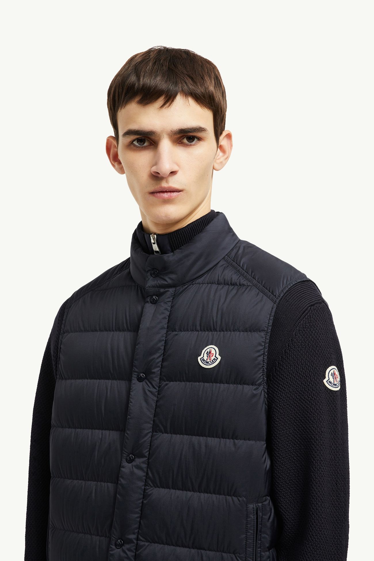 Barthe男士羽绒马甲 男士 海军蓝色 Moncler 1