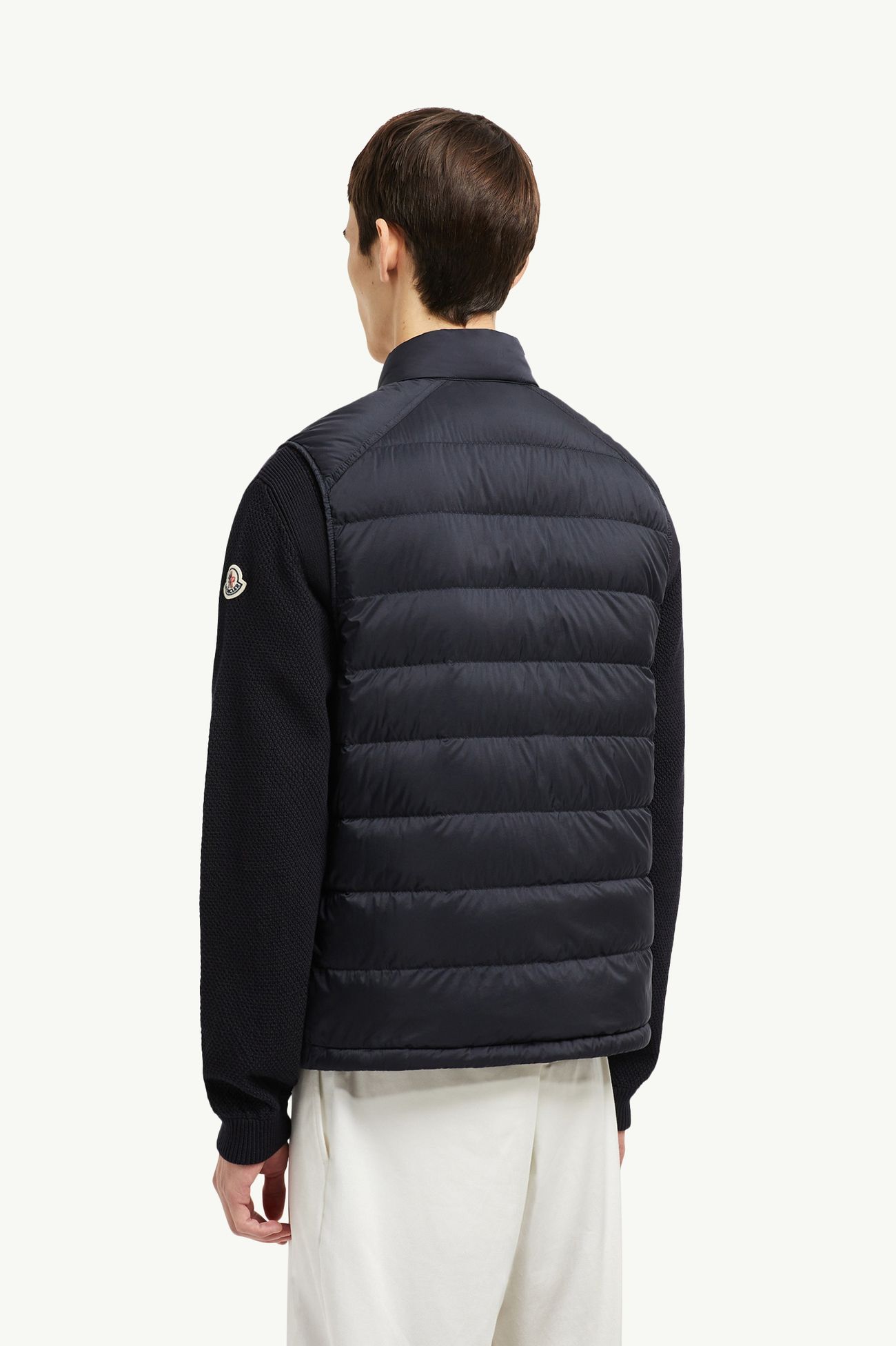 Barthe Down Vest Men Navy Blue Moncler 4