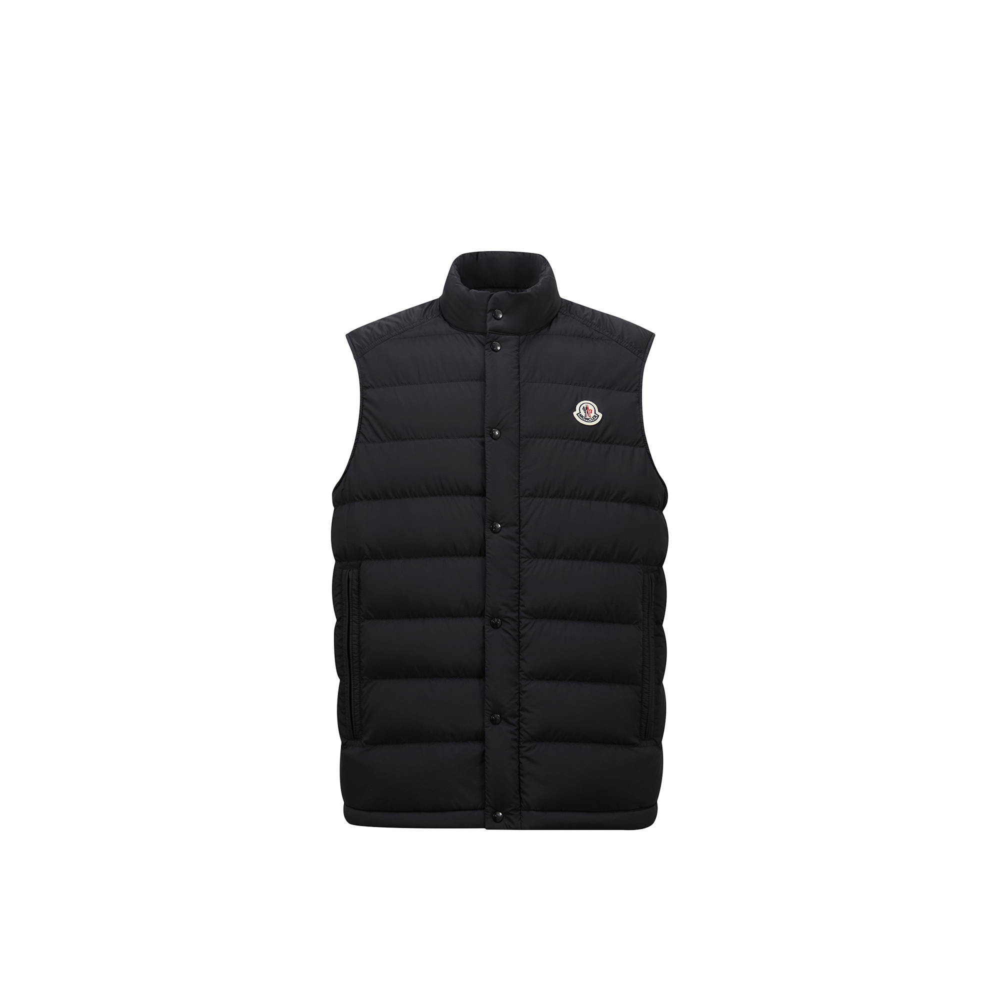 Moncler   Barthe Down Gilet for Men in Blue, Size: 42