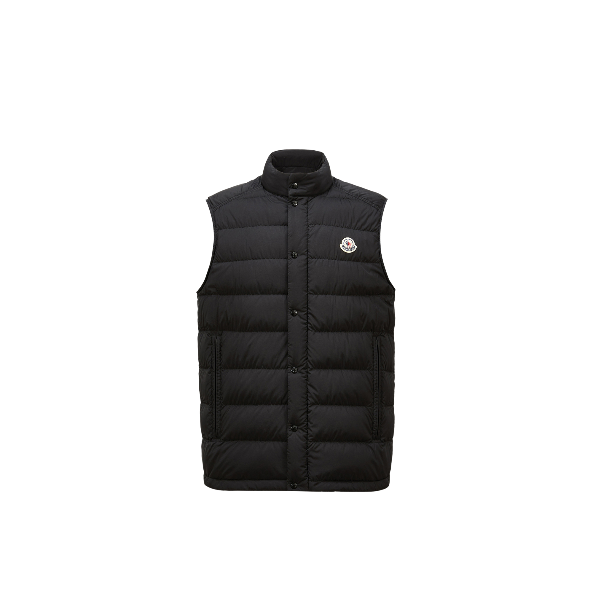 Moncler   Barthe Down Gilet for Men in Black, Size: 38