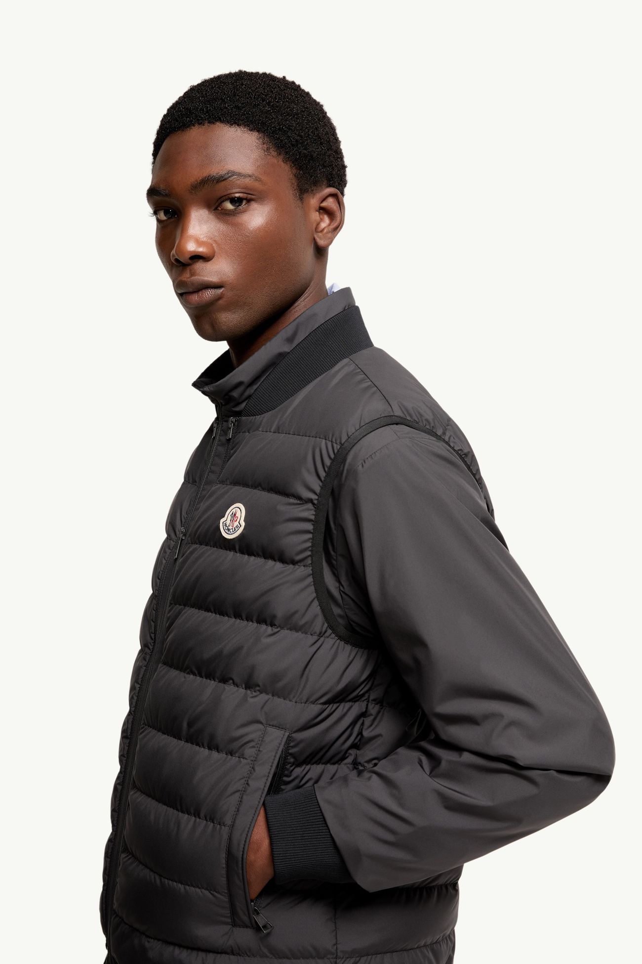 Verney 3-in-1 Short Down Jacket Men Black Moncler 6