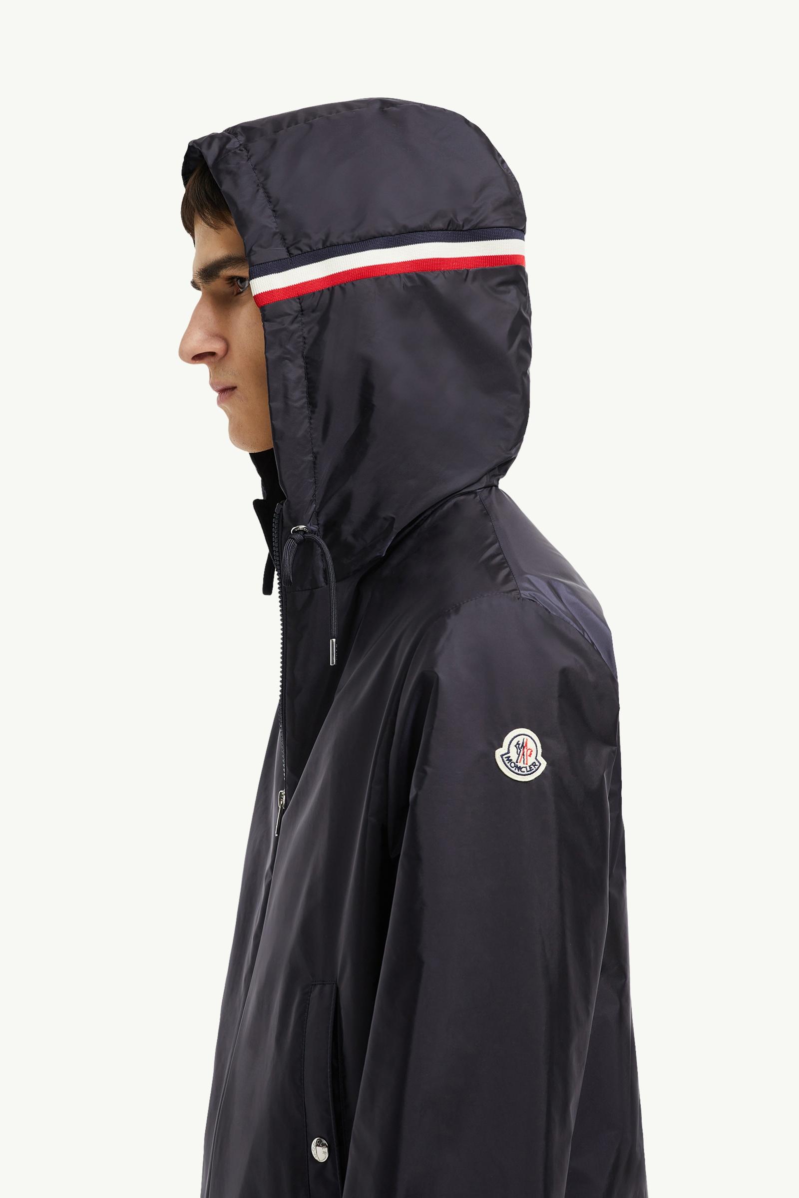 Navy Blue Grimpeurs Hooded Windbreaker - Windbreakers & Raincoats