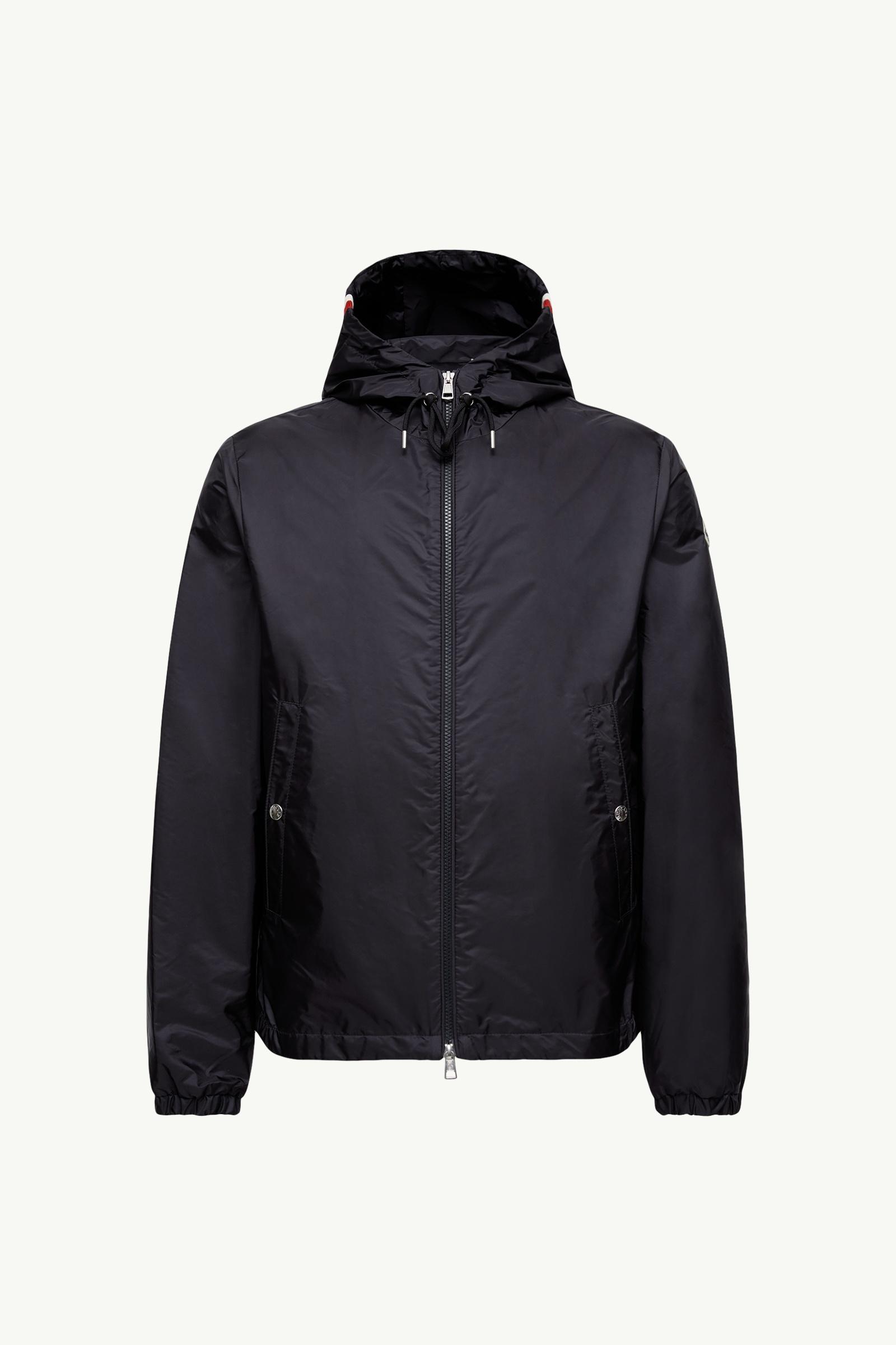 MONCLER GRIMPEURS NAVY 2 マウンテンパーカー Navy Blue Grimpeurs Hooded Windbreaker - Windbreakers & Raincoats