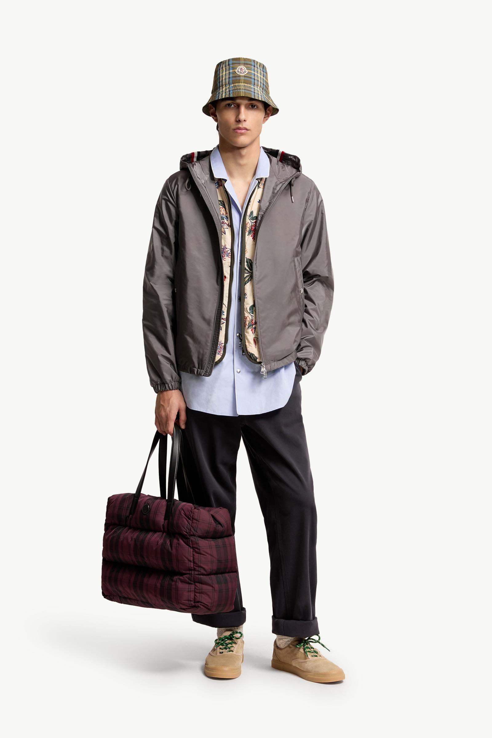 Gray Grimpeurs Hooded Jacket - Windbreakers & Raincoats for Men