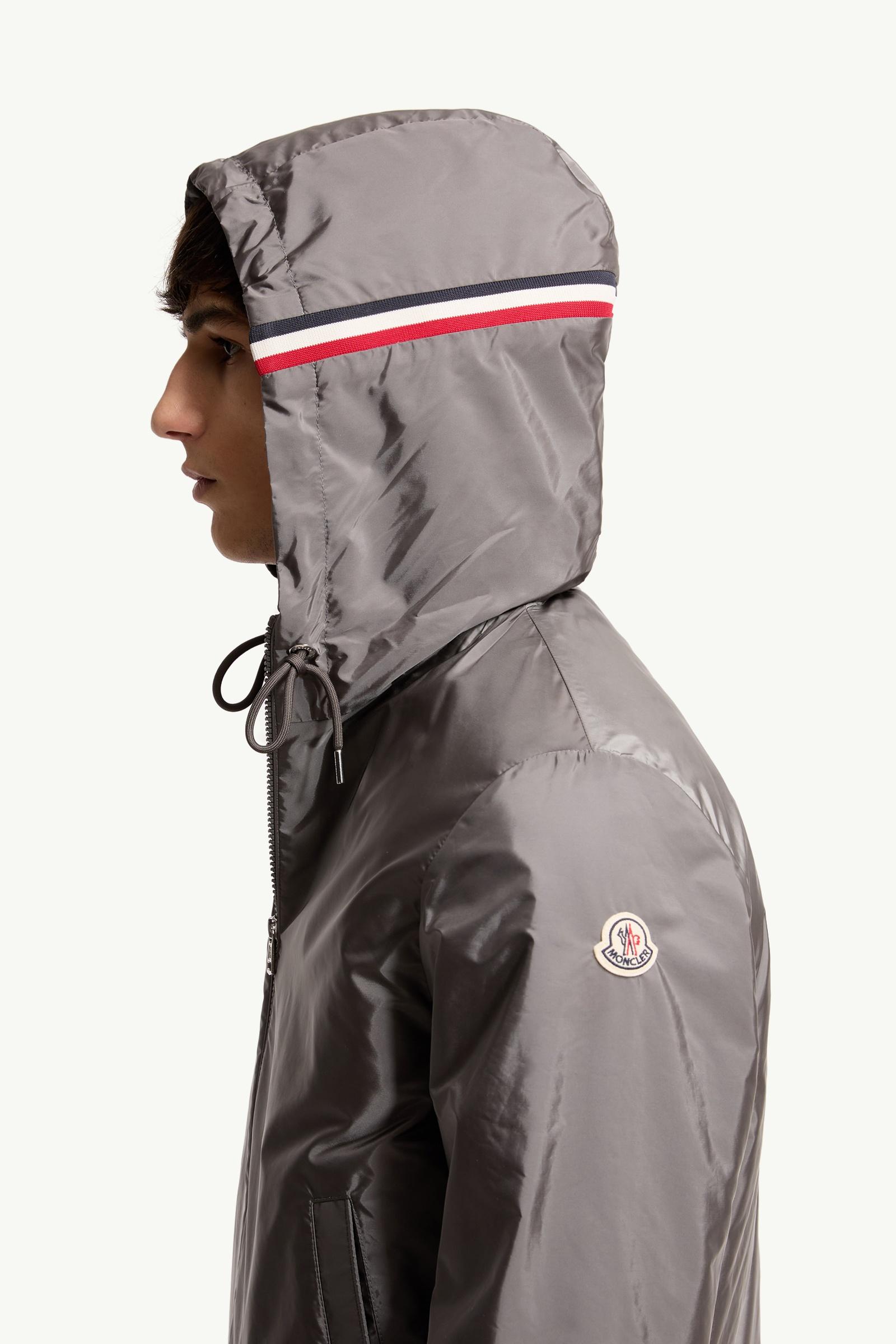 Gray Grimpeurs Hooded Jacket - Windbreakers & Raincoats for Men