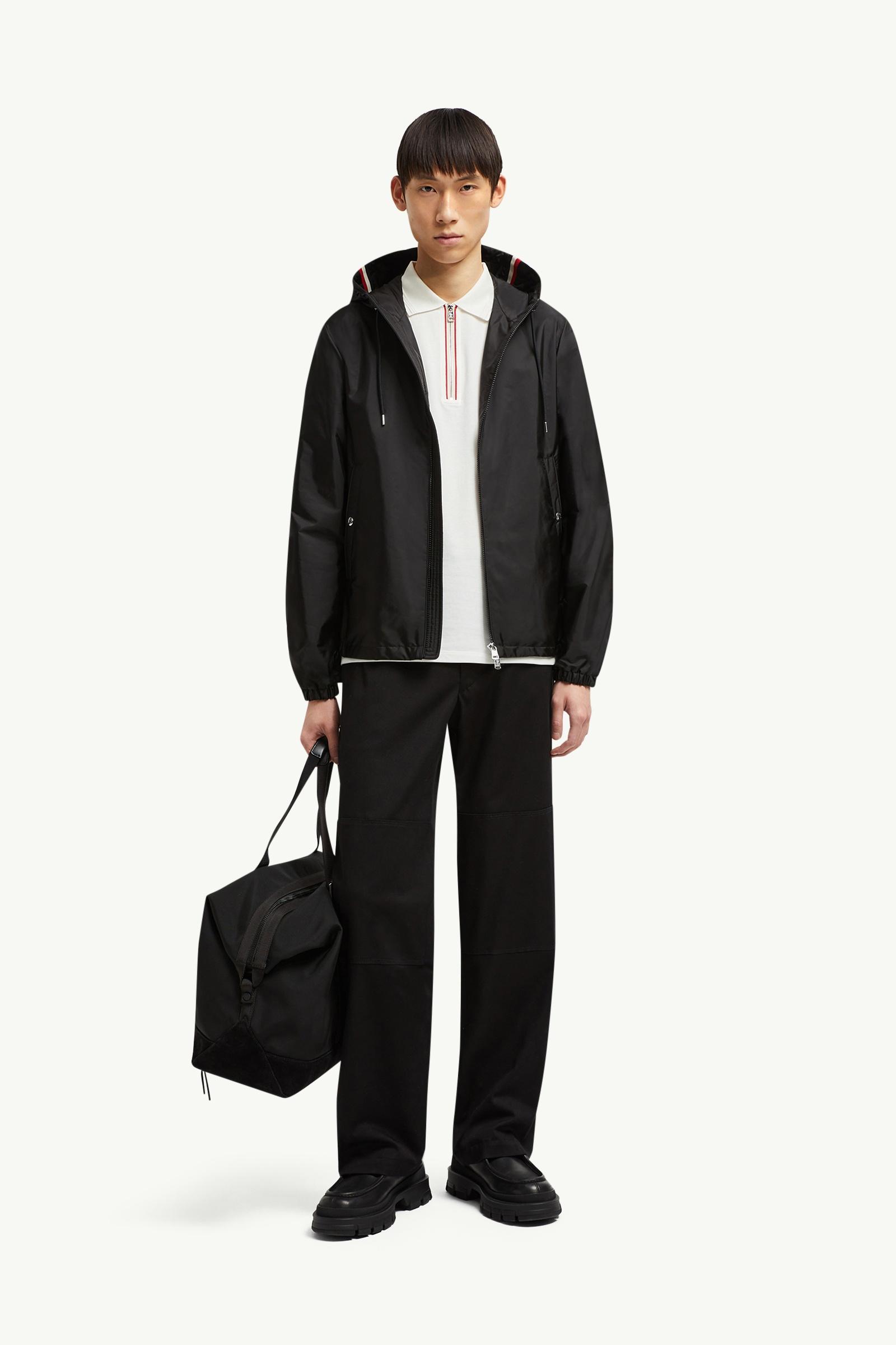 Black Grimpeurs Hooded Windbreaker - Windbreakers & Raincoats for