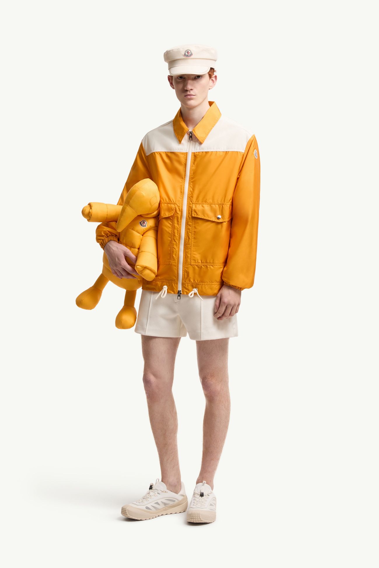 Dirillo男士衬衫式夹克外套 男士 黄色 Moncler 0