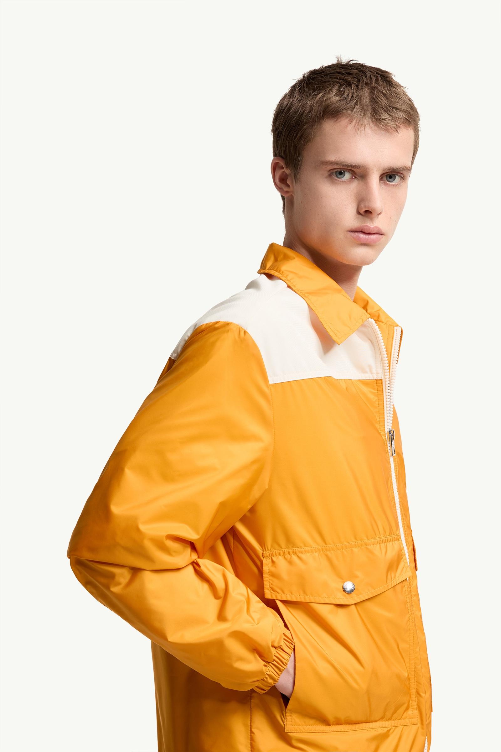 Yellow Dirillo Shirt Jacket - Windbreakers & Raincoats for Men