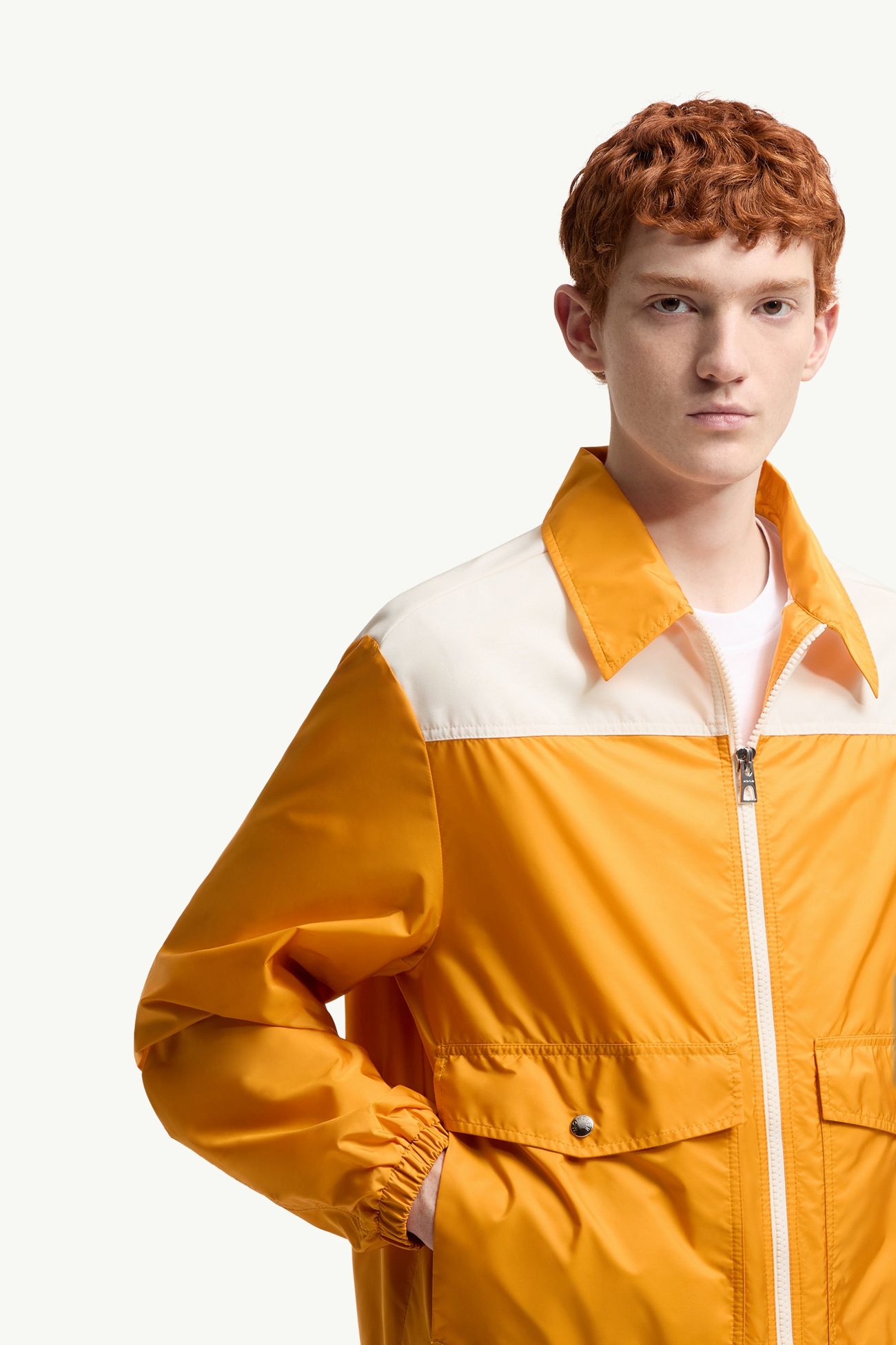 Dirillo男士衬衫式夹克外套 男士 黄色 Moncler 5