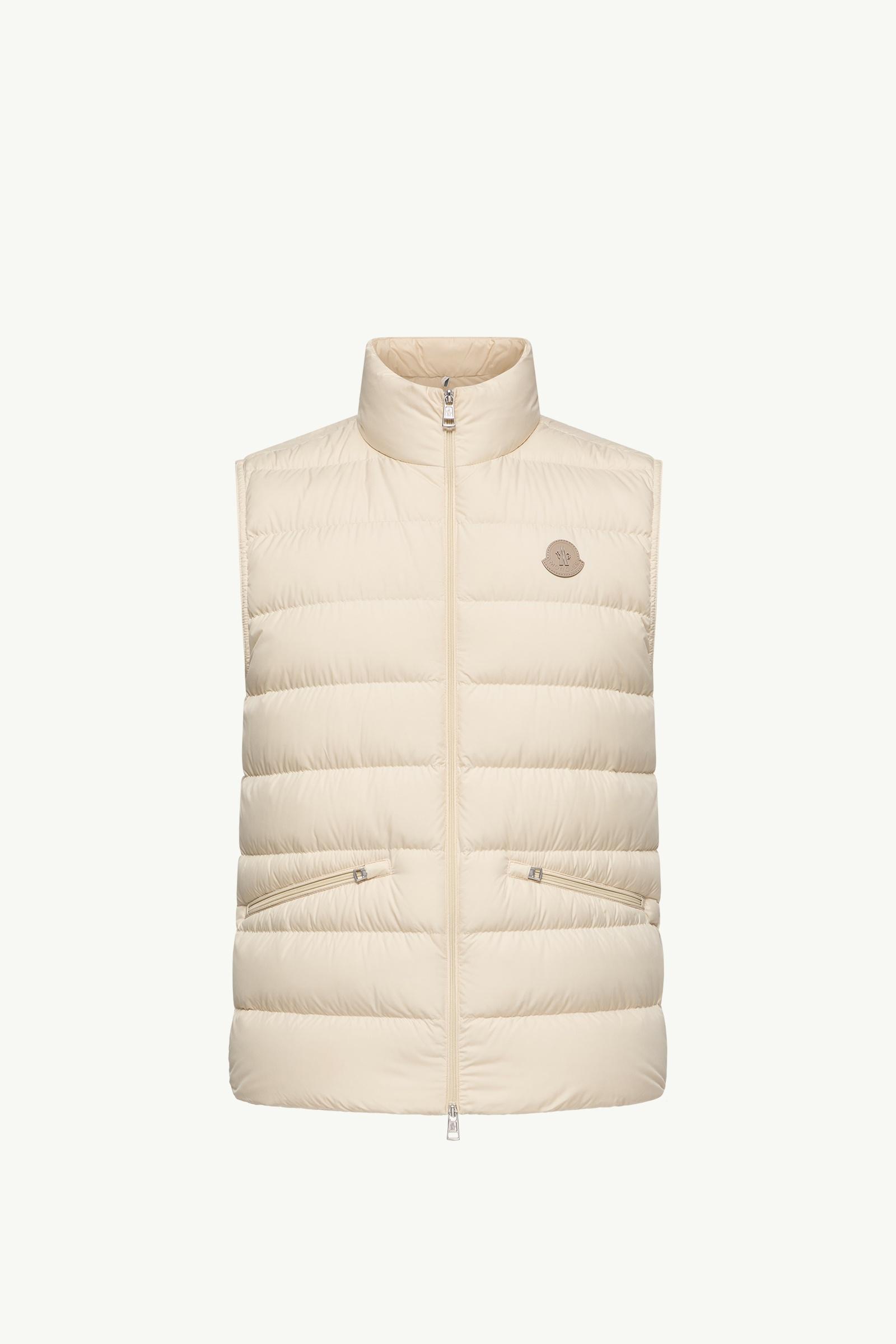 Doudoune sans manches Lechtal Hommes Ocre Jaune Moncler
