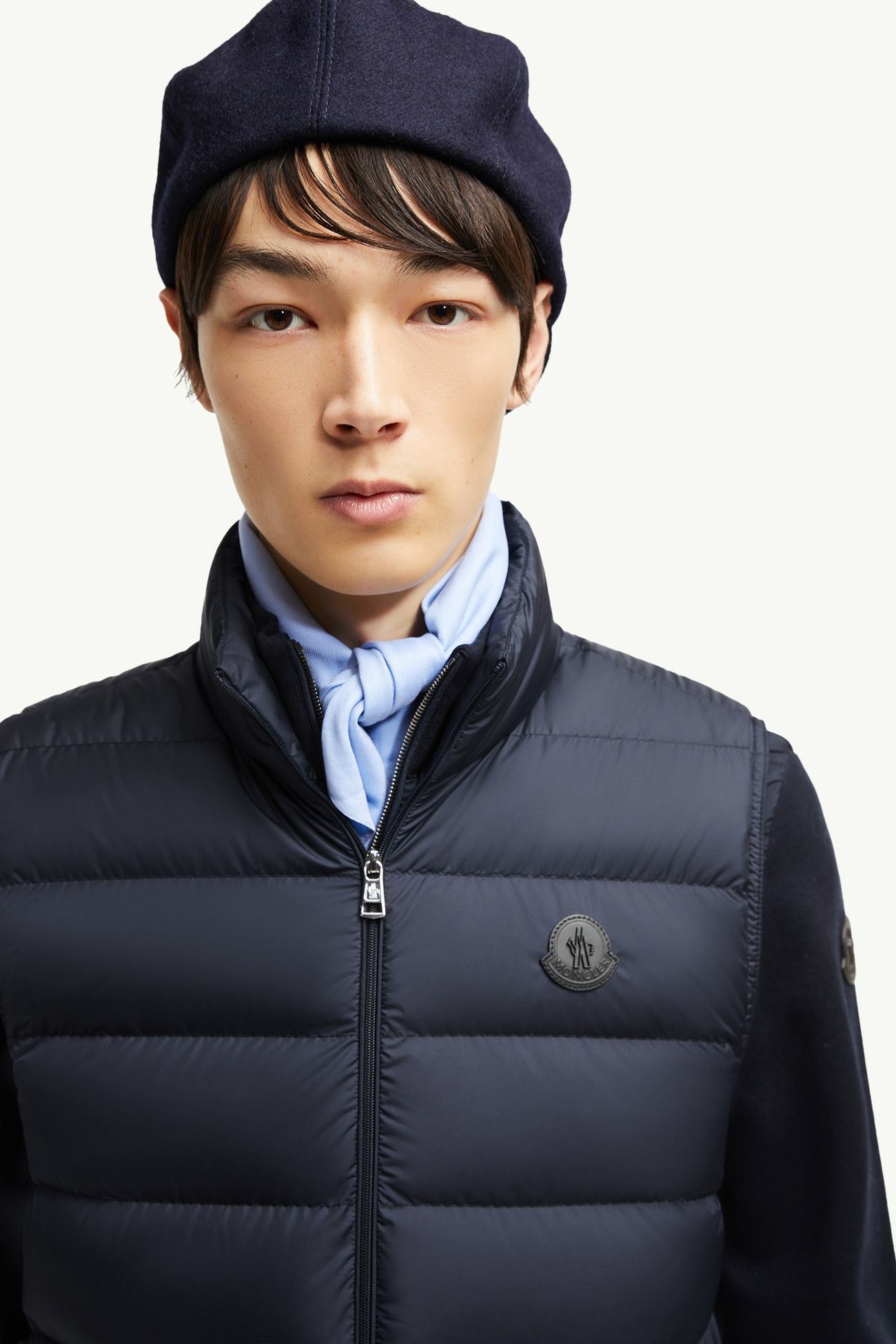Lechtal Down Gilet Men Navy Blue Moncler 1