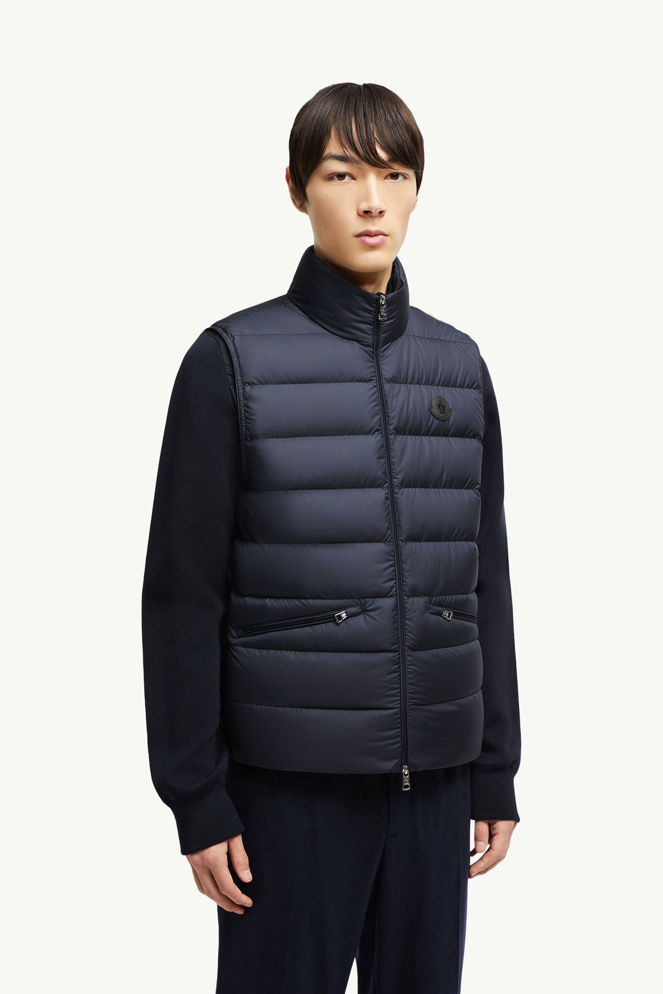 Lechtal Down Gilet Men Navy Blue Moncler 3