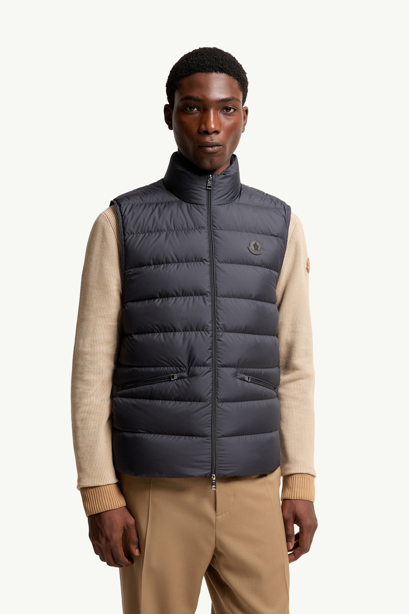 Lechtal Down Gilet Men Navy Blue Moncler 3
