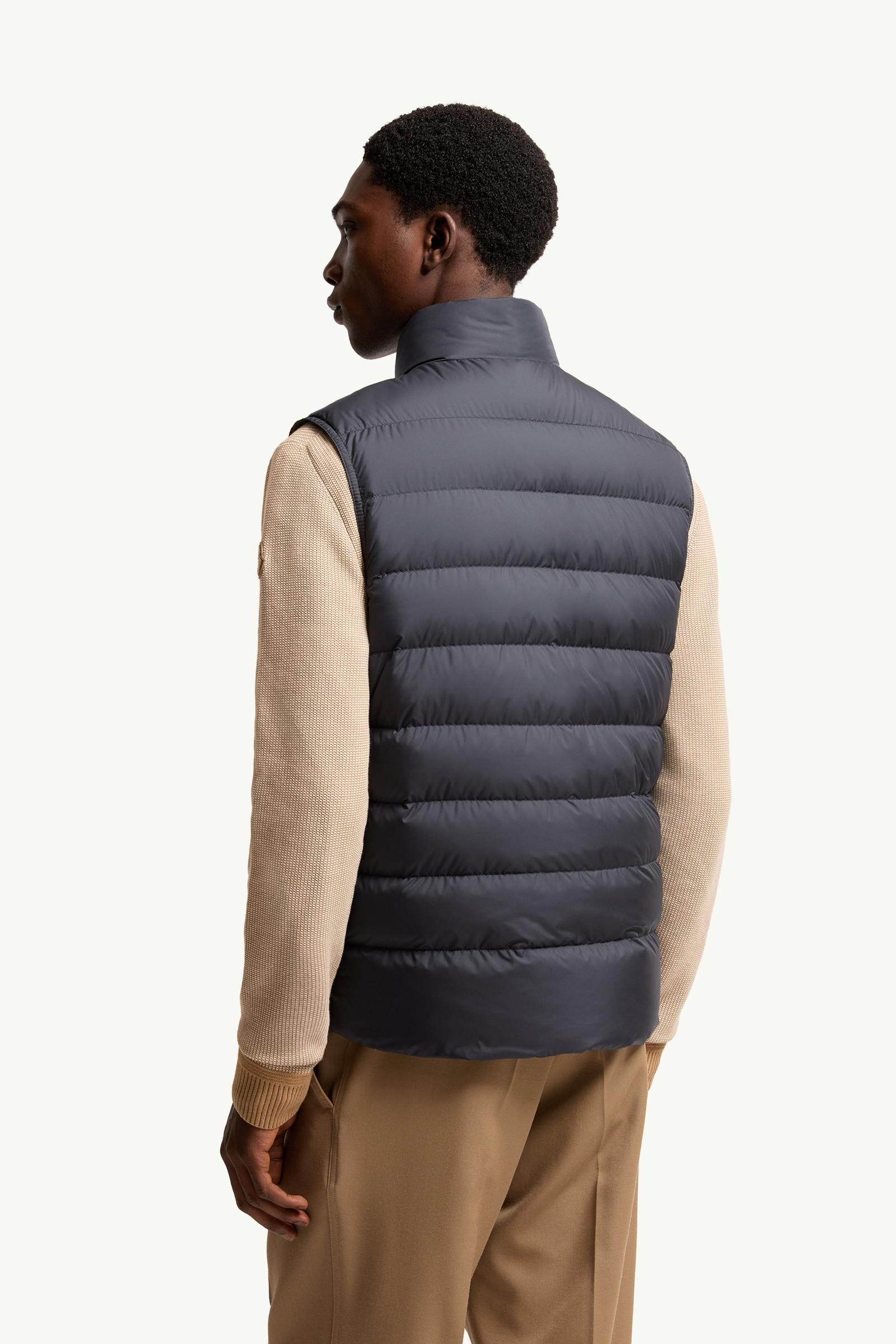 Navy Blue Lechtal Down Vest - Vests for Men | Moncler US