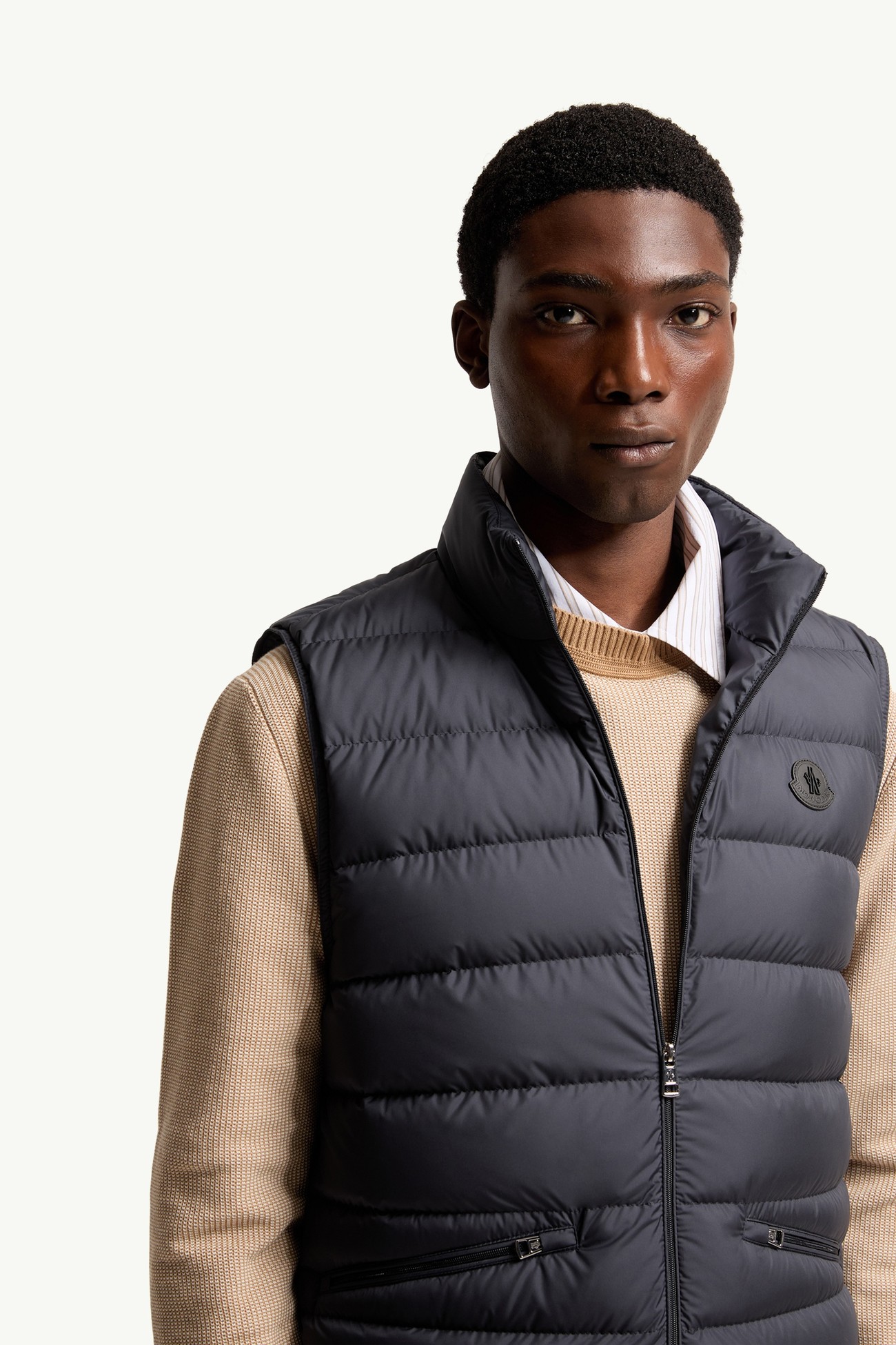 Lechtal Down Gilet Men Navy Blue Moncler 5