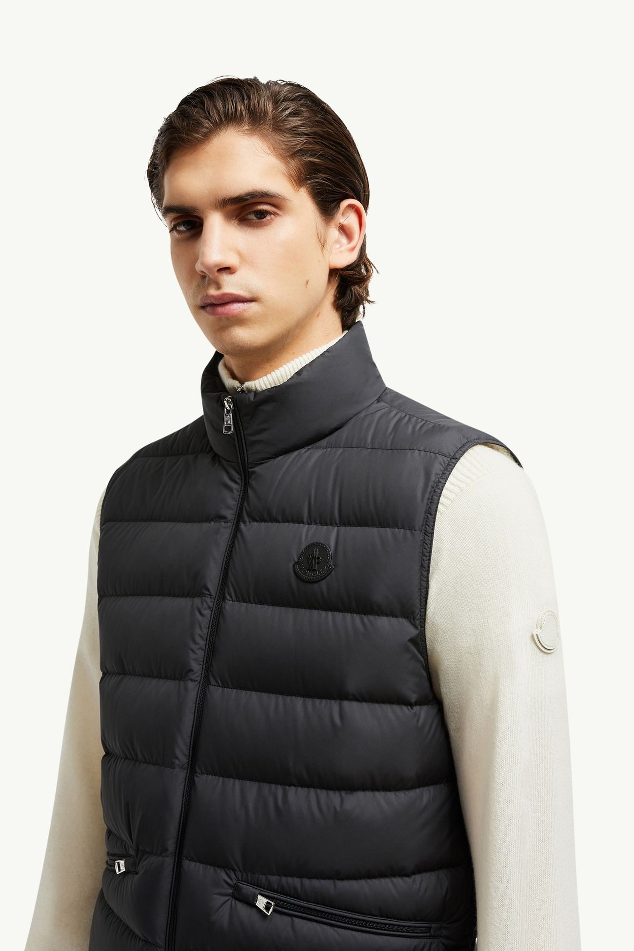 Lechtal ベスト メンズ ブラック Moncler 1