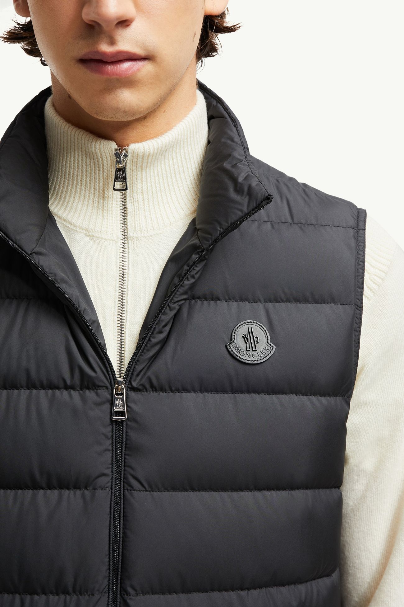 Lechtal Daunenweste Herren Schwarz Moncler 6