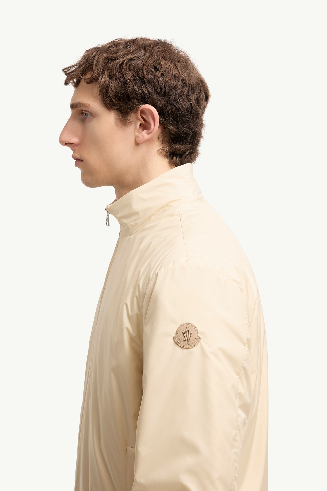 Piumino Corto Berre Uomo Giallo Ocra Moncler 1