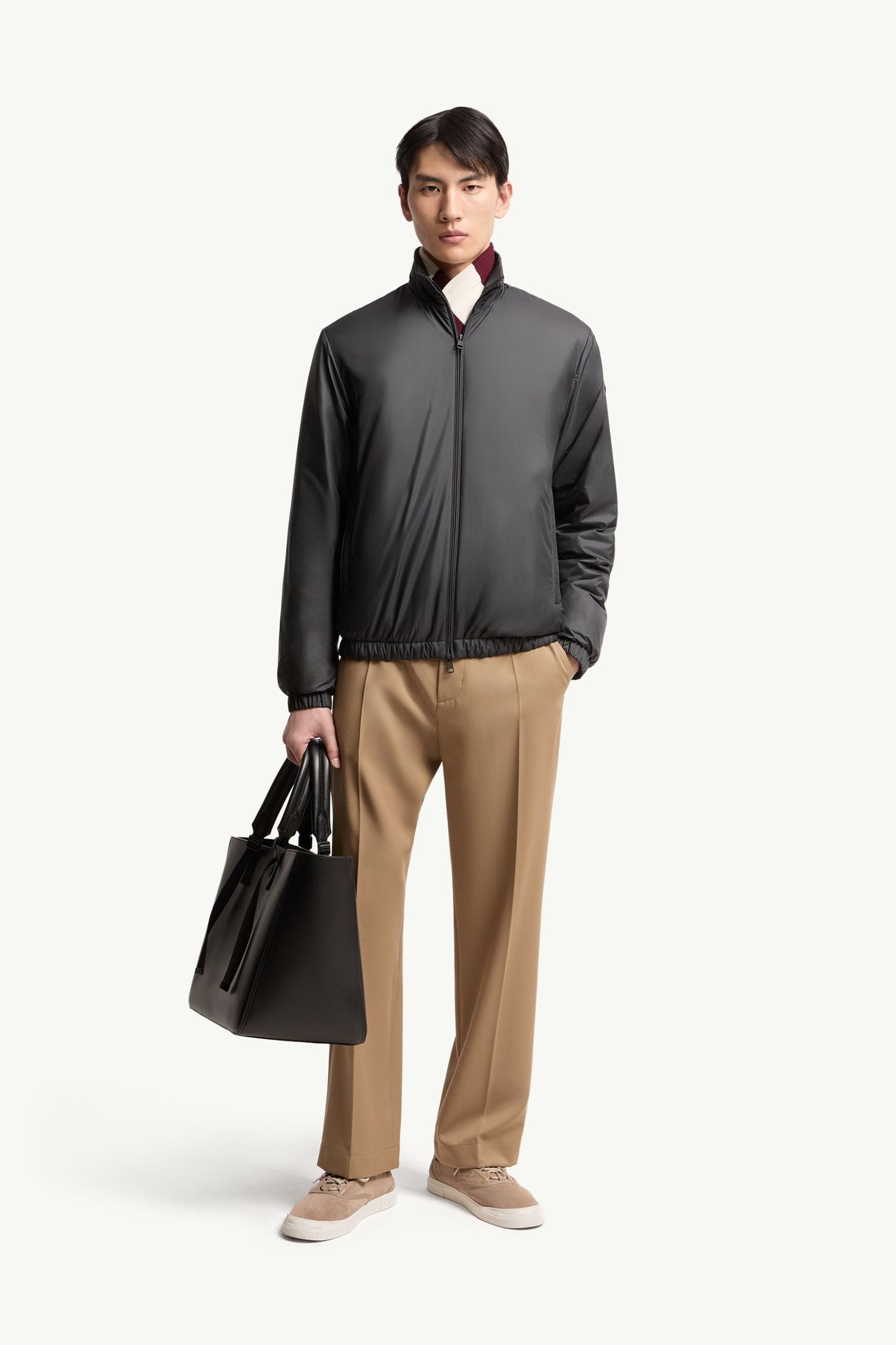 Berre男士短款羽绒夹克外套 男士 黑色 Moncler 0