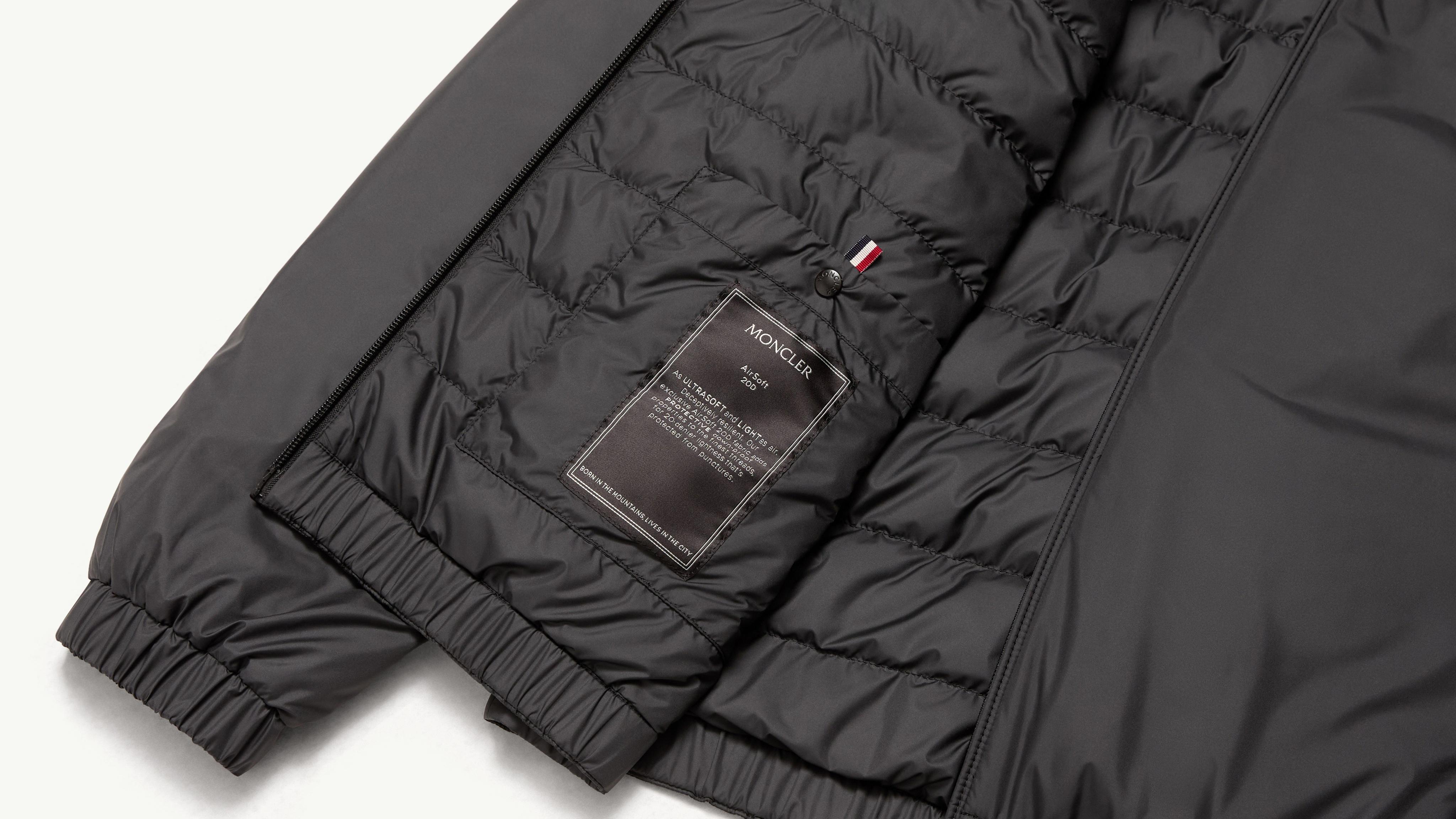 Black Berre Short Down Jacket - Short Down Jackets for Men