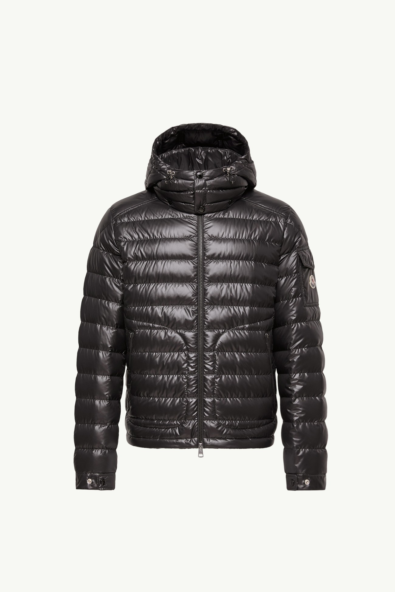 Lauros Hooded Short Down Jacket Men Black Moncler 2