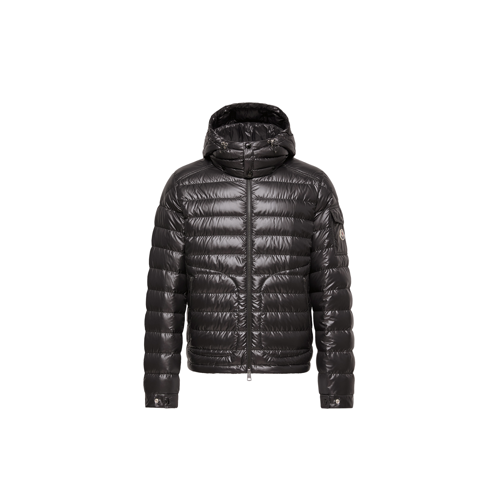 Moncler Men's Black Lauros Hooded Down Jacket UK Size 44 - Mytheresa - Image 4