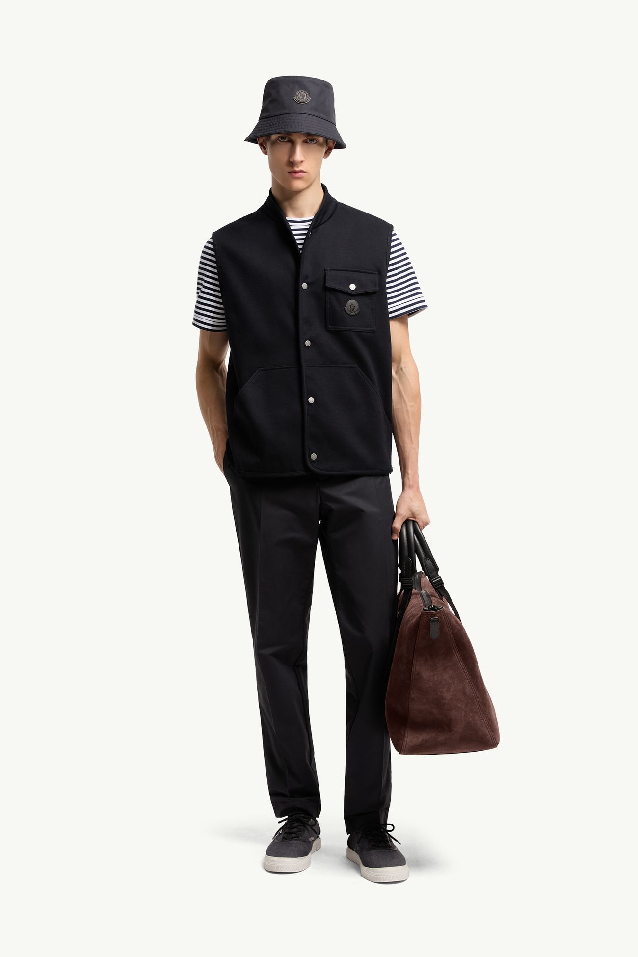 Chaleco Catoctin Hombre Azul oscuro Moncler 0