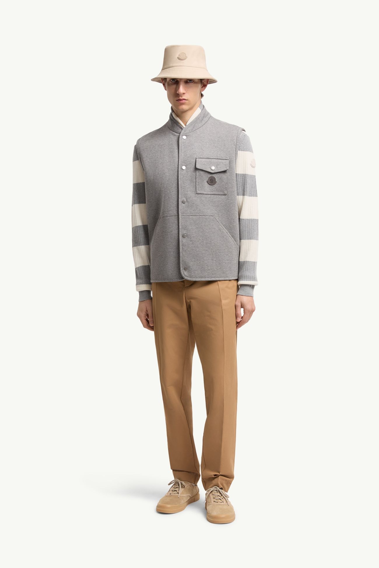 Gilet Catoctin Uomo Grigio Moncler 0