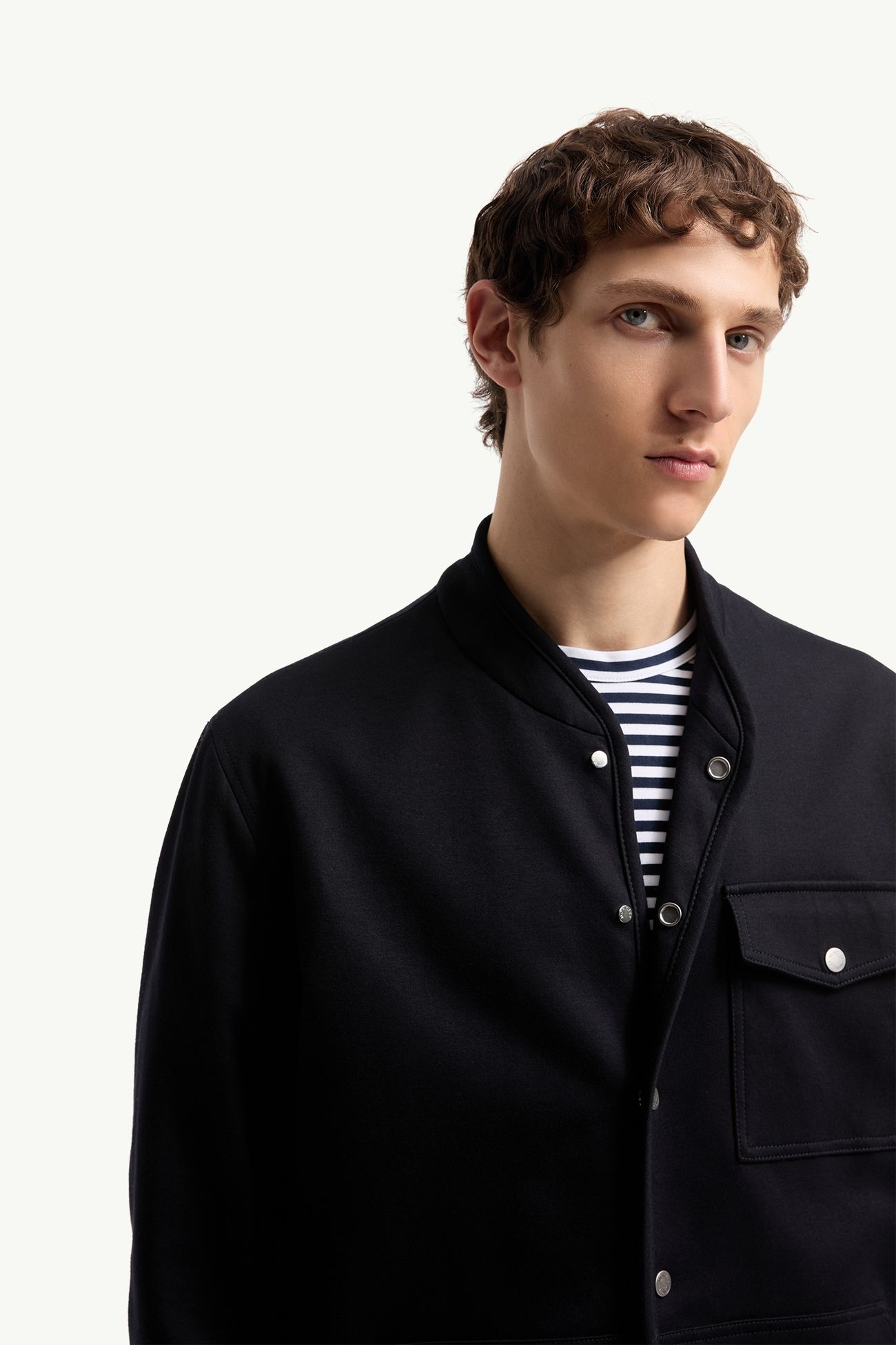 Bandelier Hemdjacke Herren Dunkelblau Moncler 5