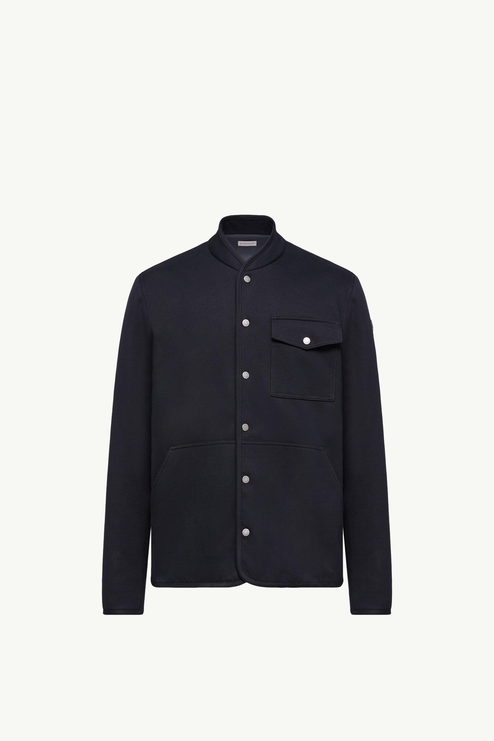 Bandelier Shirt Jacket Men Dark Blue Moncler, 1 of 0