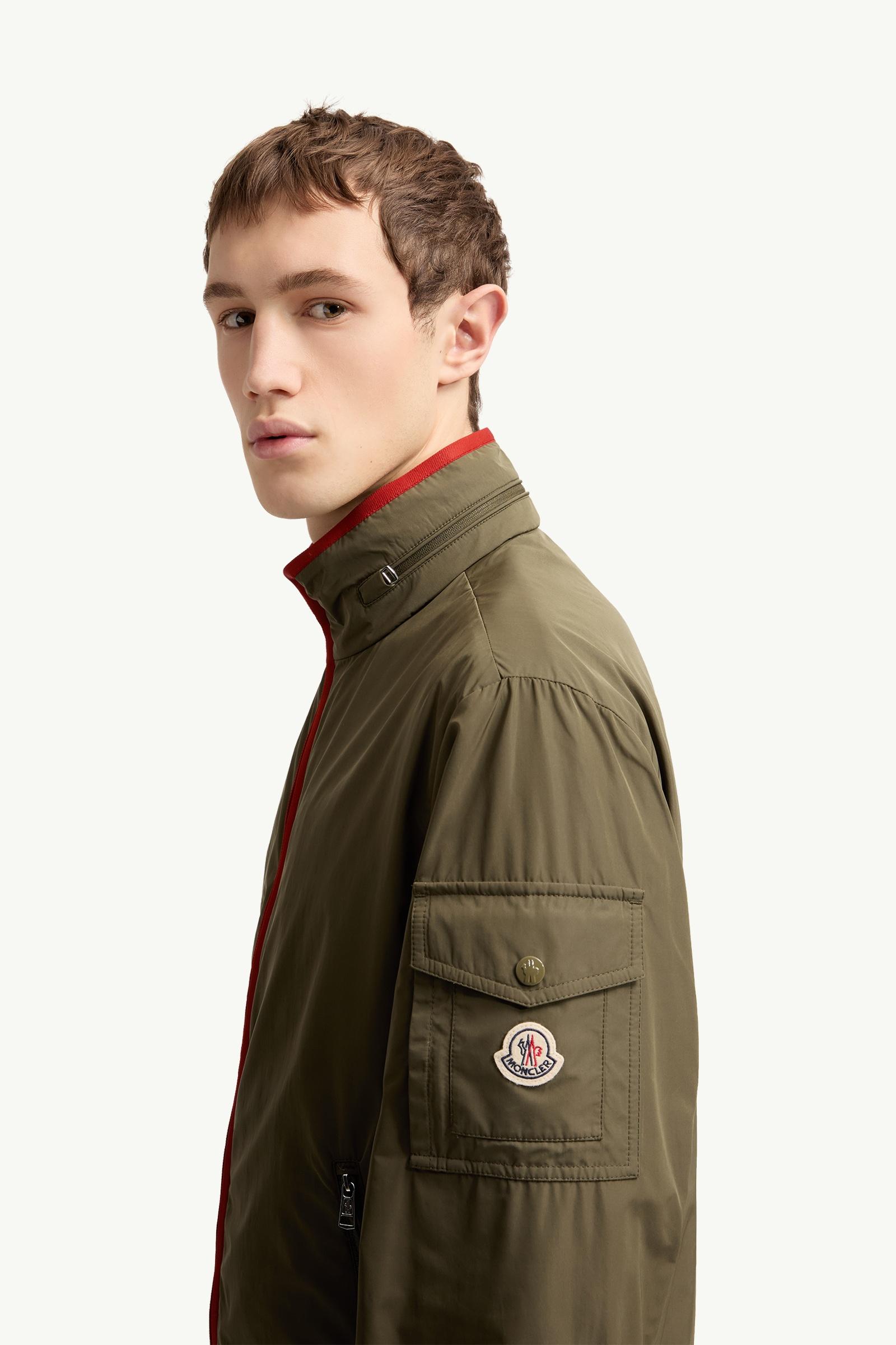 Olive Green Sayan Jacket - Windbreakers & Raincoats for Men