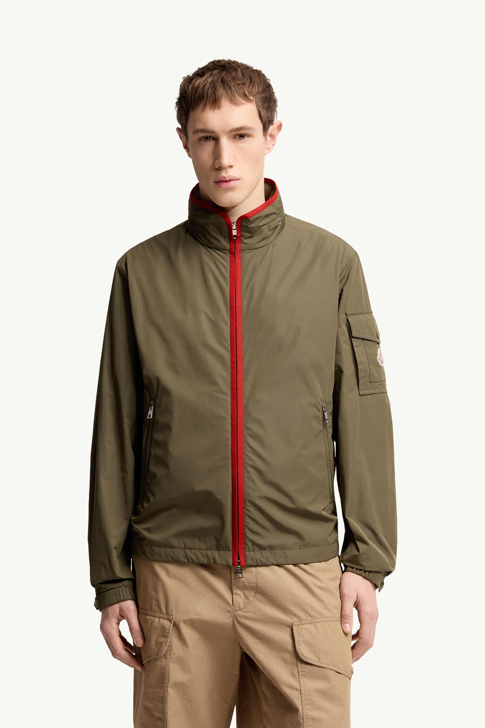 Olive Green Sayan Jacket - Windbreakers & Raincoats for Men