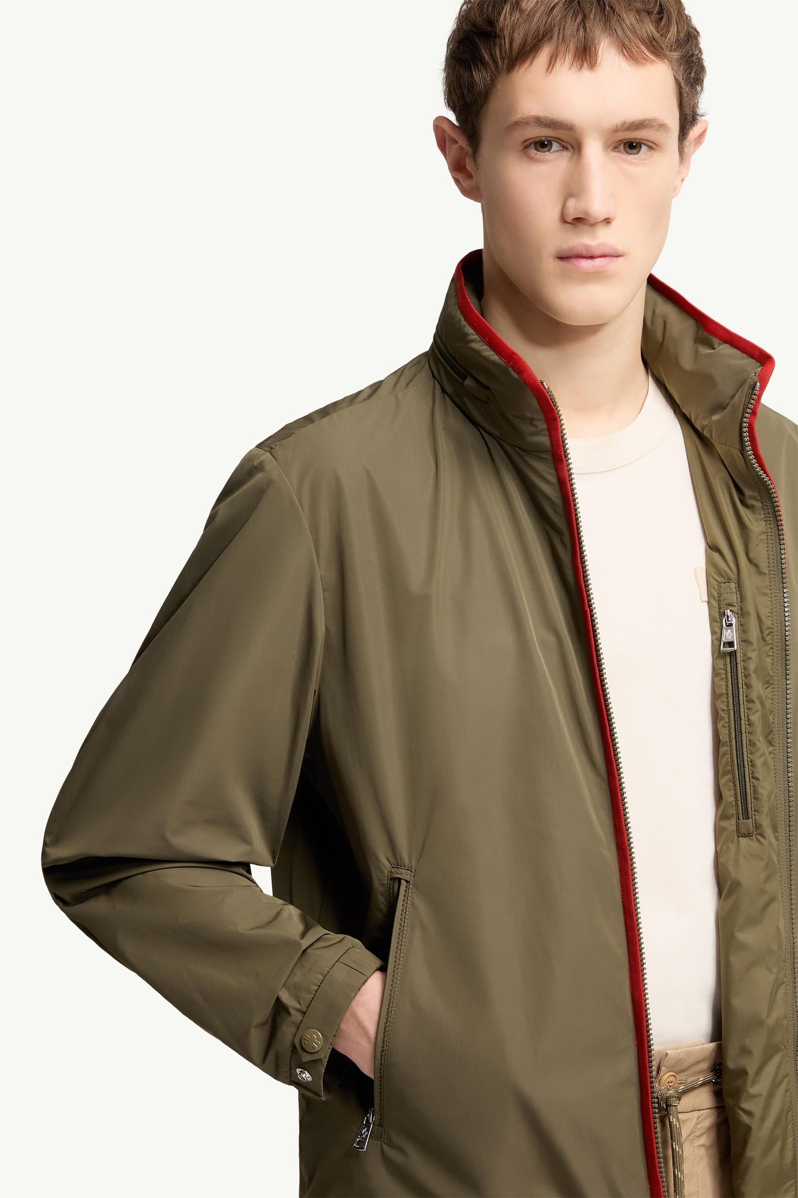 Olive Green Sayan Jacket - Windbreakers & Raincoats for Men