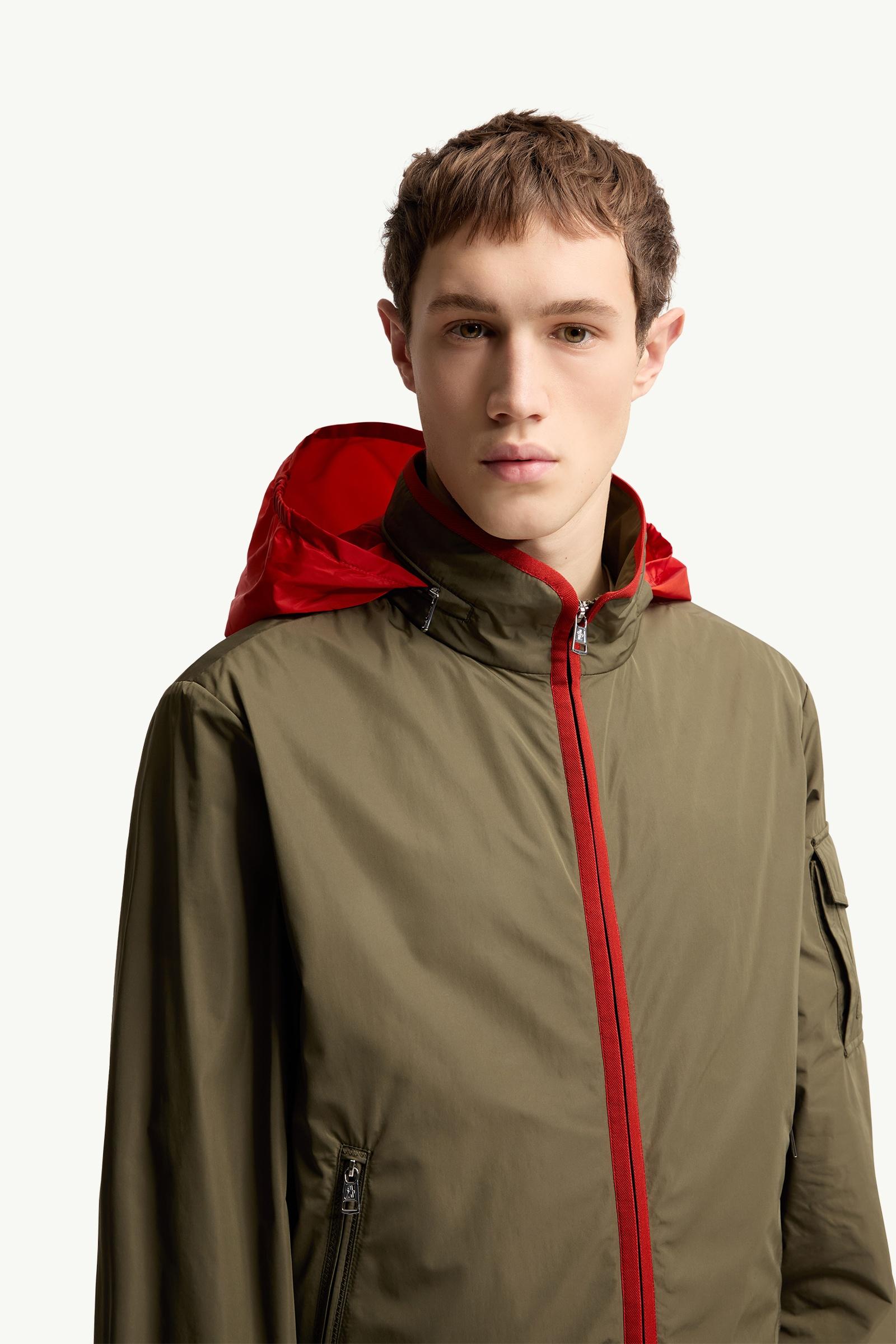 Olive Green Sayan Jacket - Windbreakers & Raincoats for Men