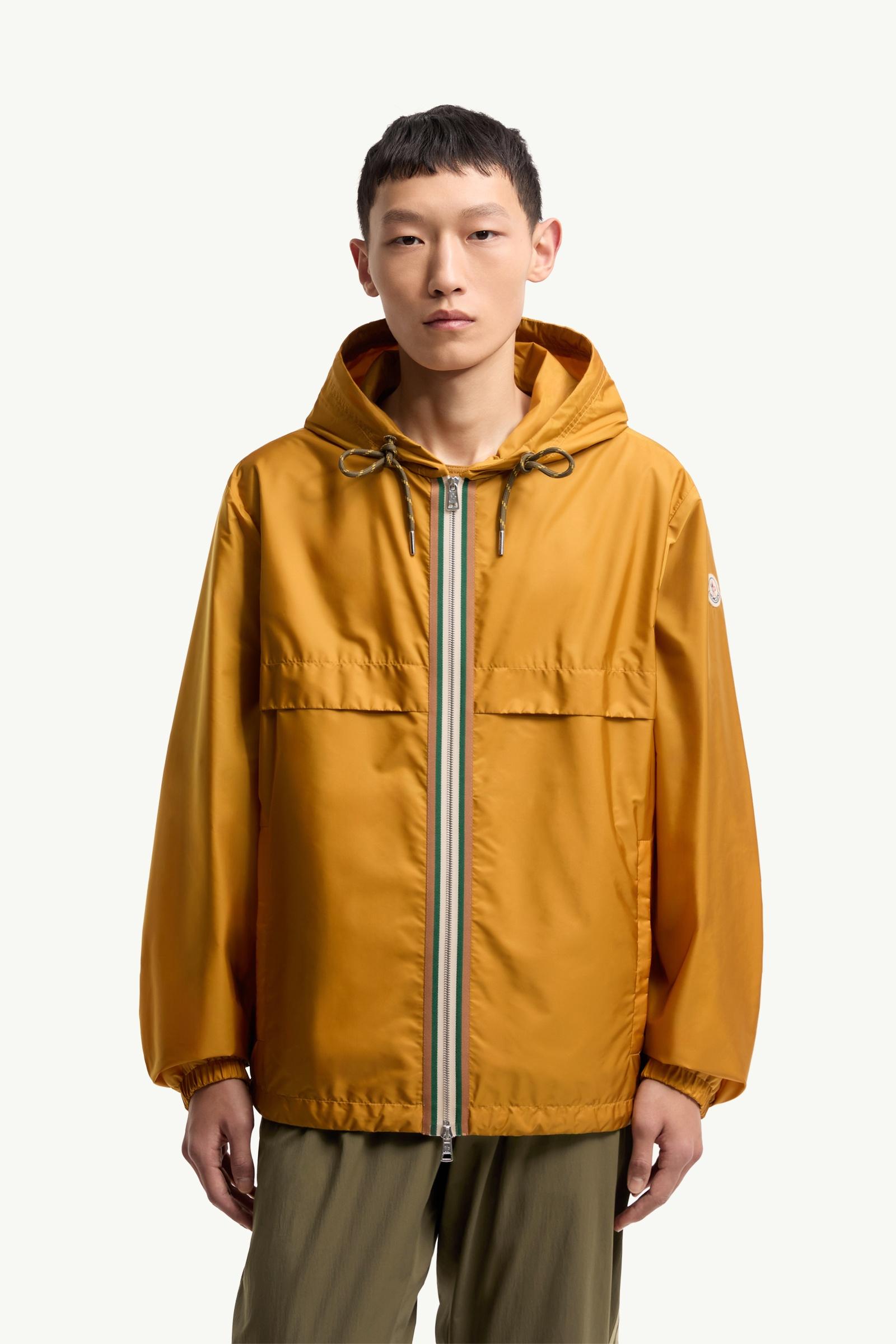 Yellow Nidge Hooded Jacket - Windbreakers & Raincoats for Men