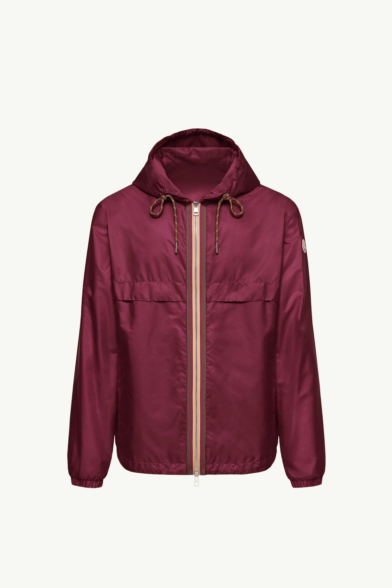 Nidge Kapuzenjacke Herren Burgunderrot Moncler 2