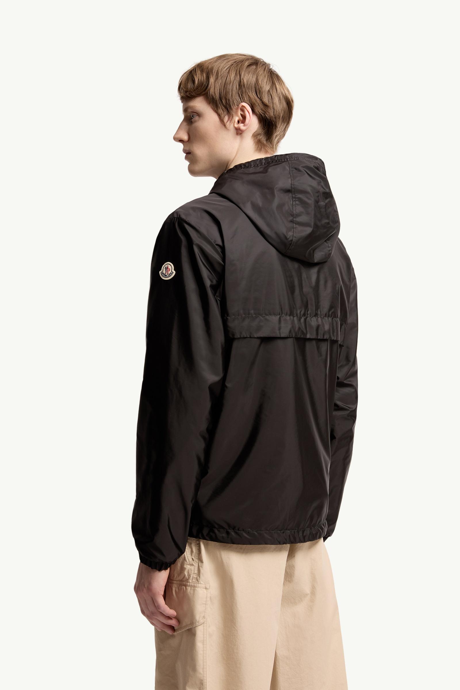 正規品MONCLER NONDOWN NYLON HOULGATE JACKET MONCLER GRENOBLE Moriond Logo-Print GORE-TEX® Hooded Jacket for